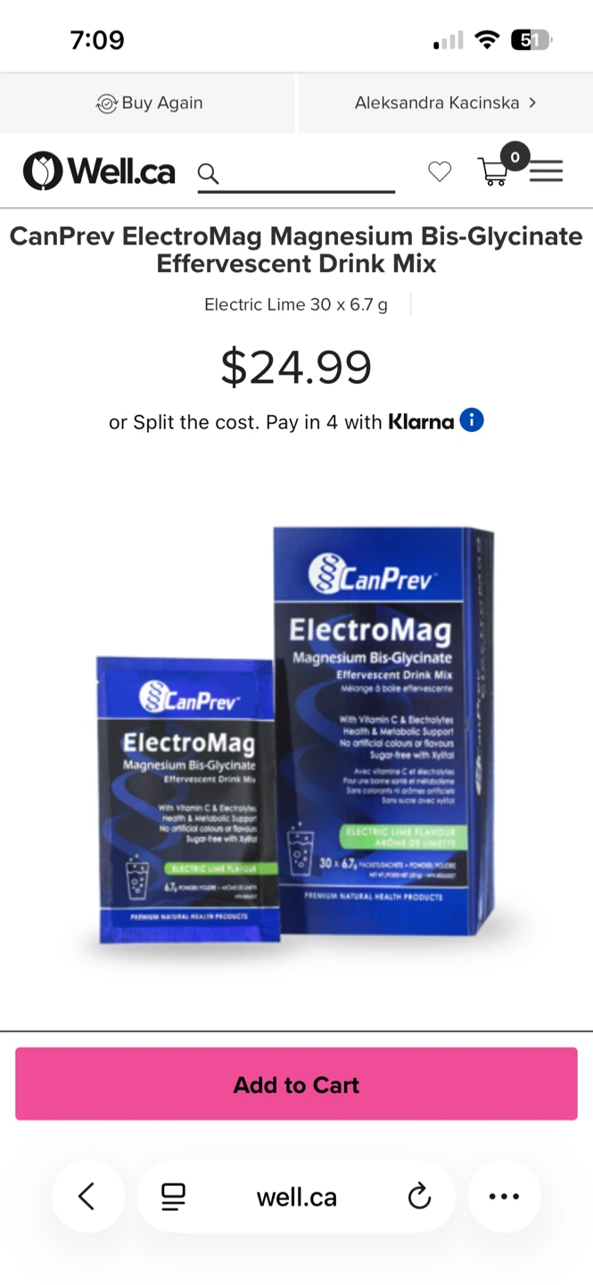 SEALED NEW CanPrev ElectroMag Magnesium Effervescent Drink Mix - photo 3