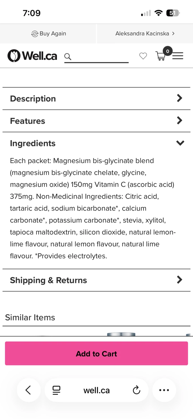 SEALED NEW CanPrev ElectroMag Magnesium Effervescent Drink Mix - photo 5