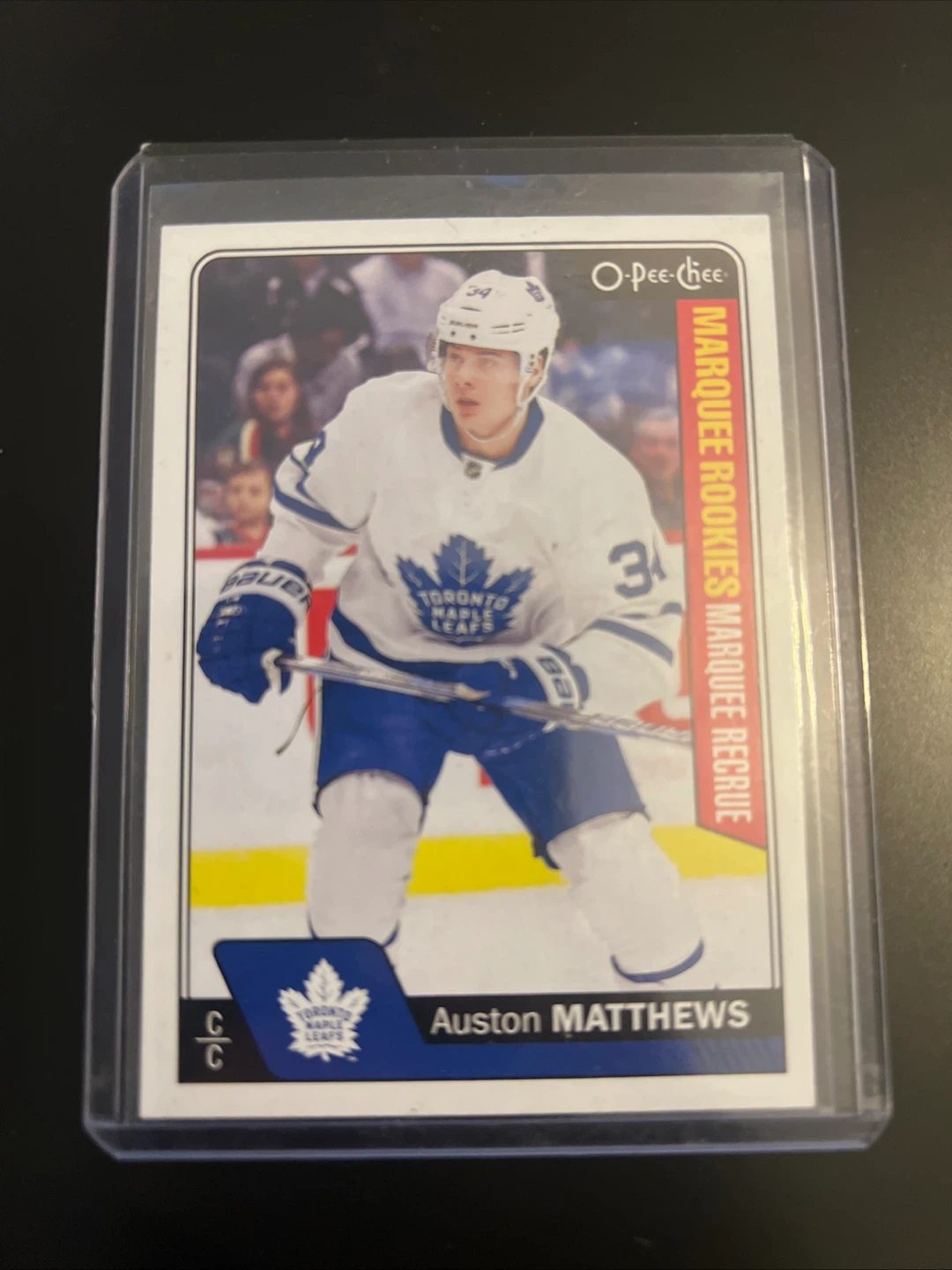 O-Pee-Chee Auston Matthews Marquee Rookies Hockey Card