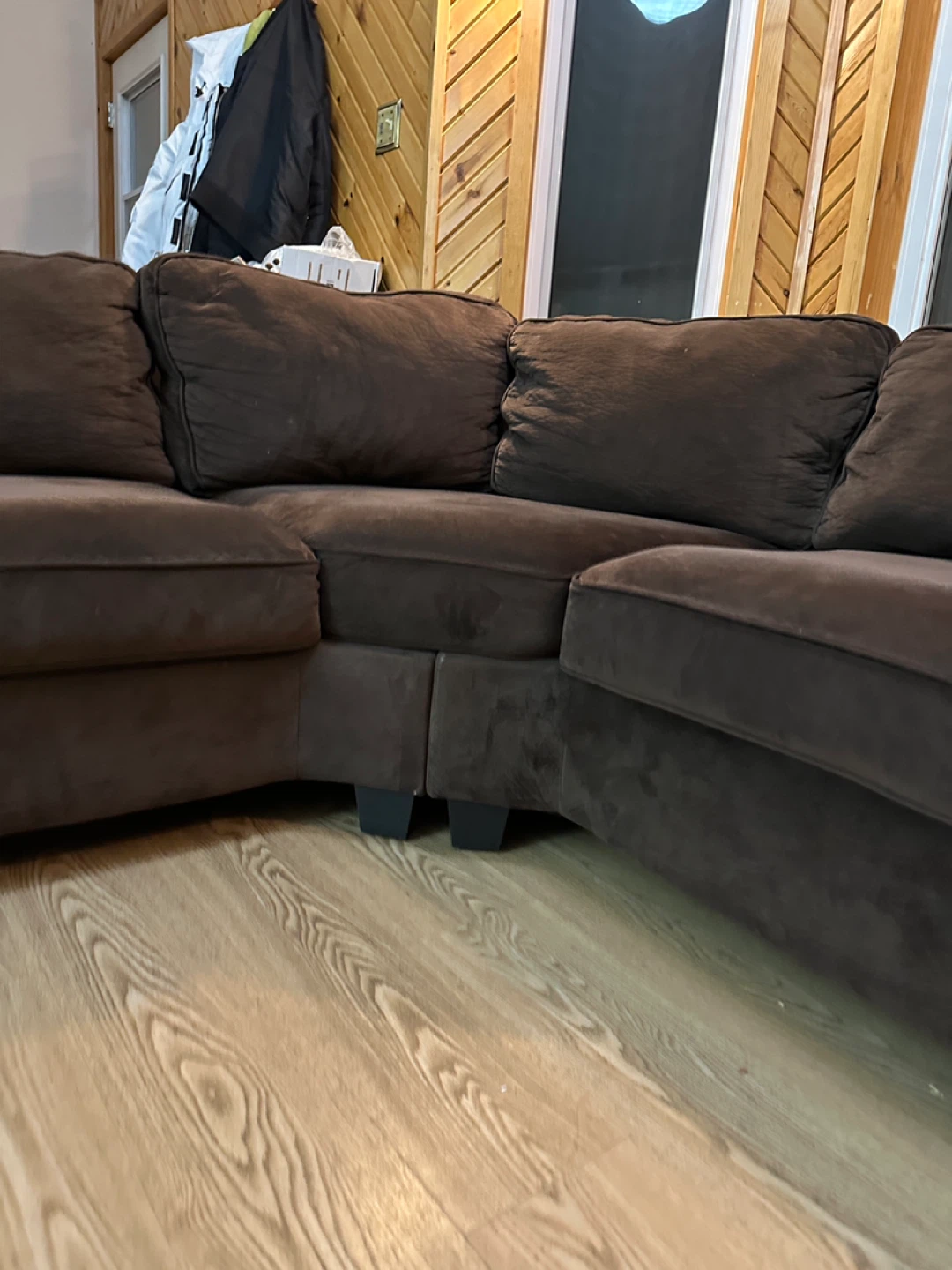 Large 2-Piece L-Shaped Sectional Sofa (CAN DELIVER) - photo 4