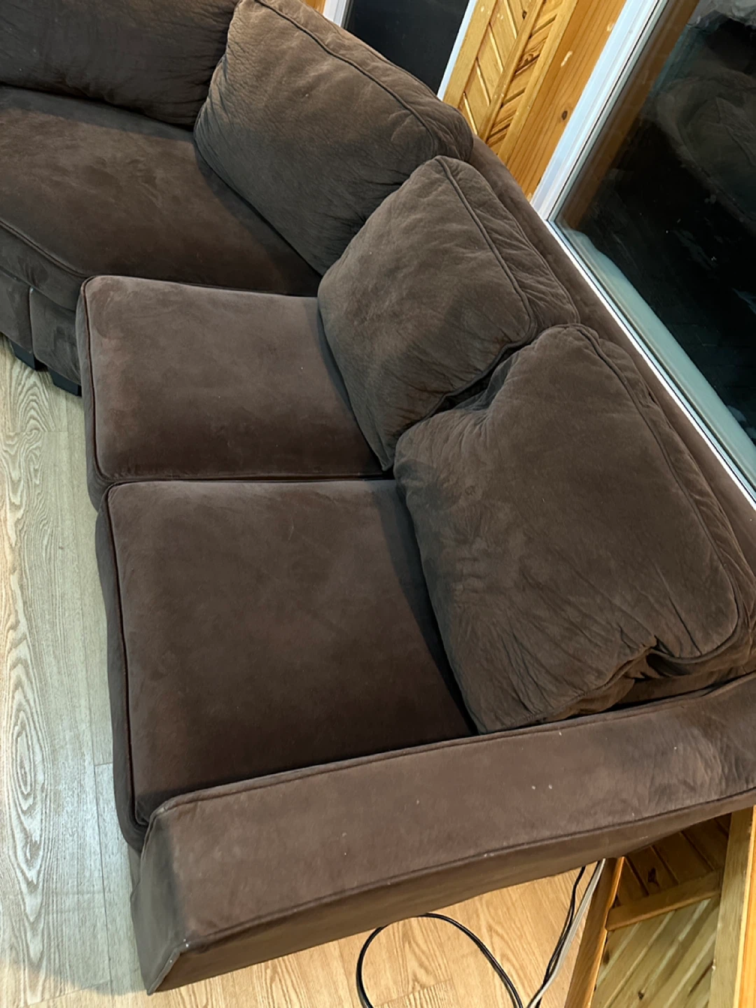 Large 2-Piece L-Shaped Sectional Sofa (CAN DELIVER) - photo 5