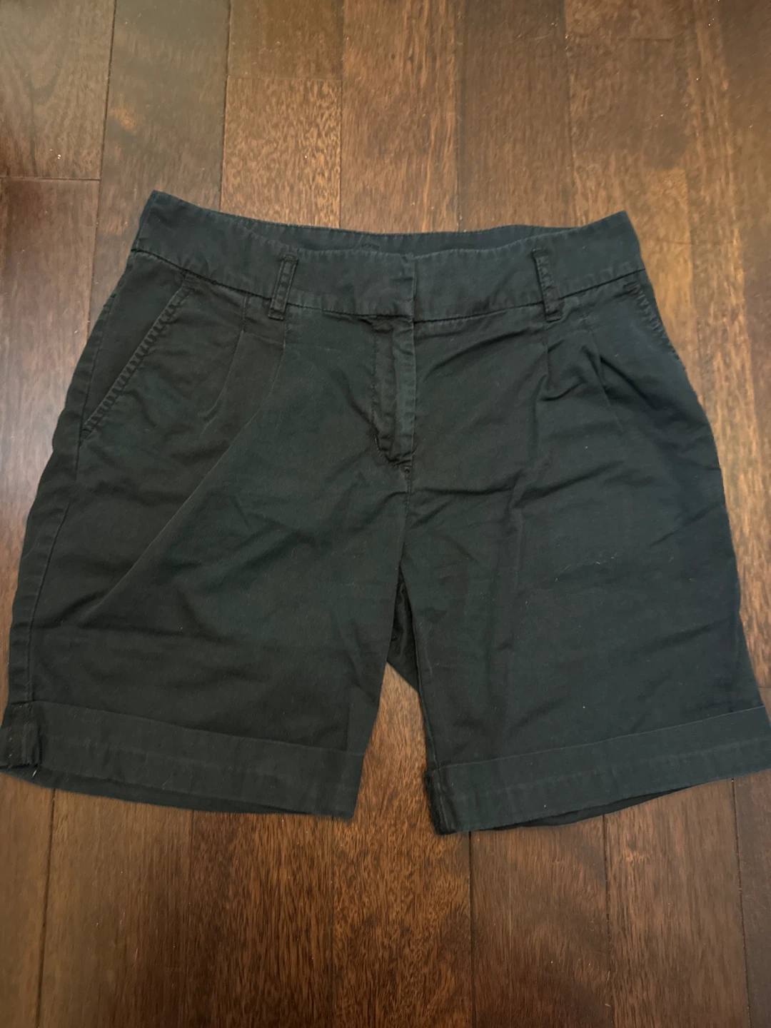 H&M Black Cotton Shorts - Size 4