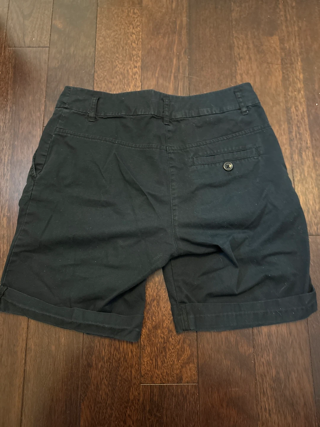 H&M Black Cotton Shorts - Size 4 - photo 2