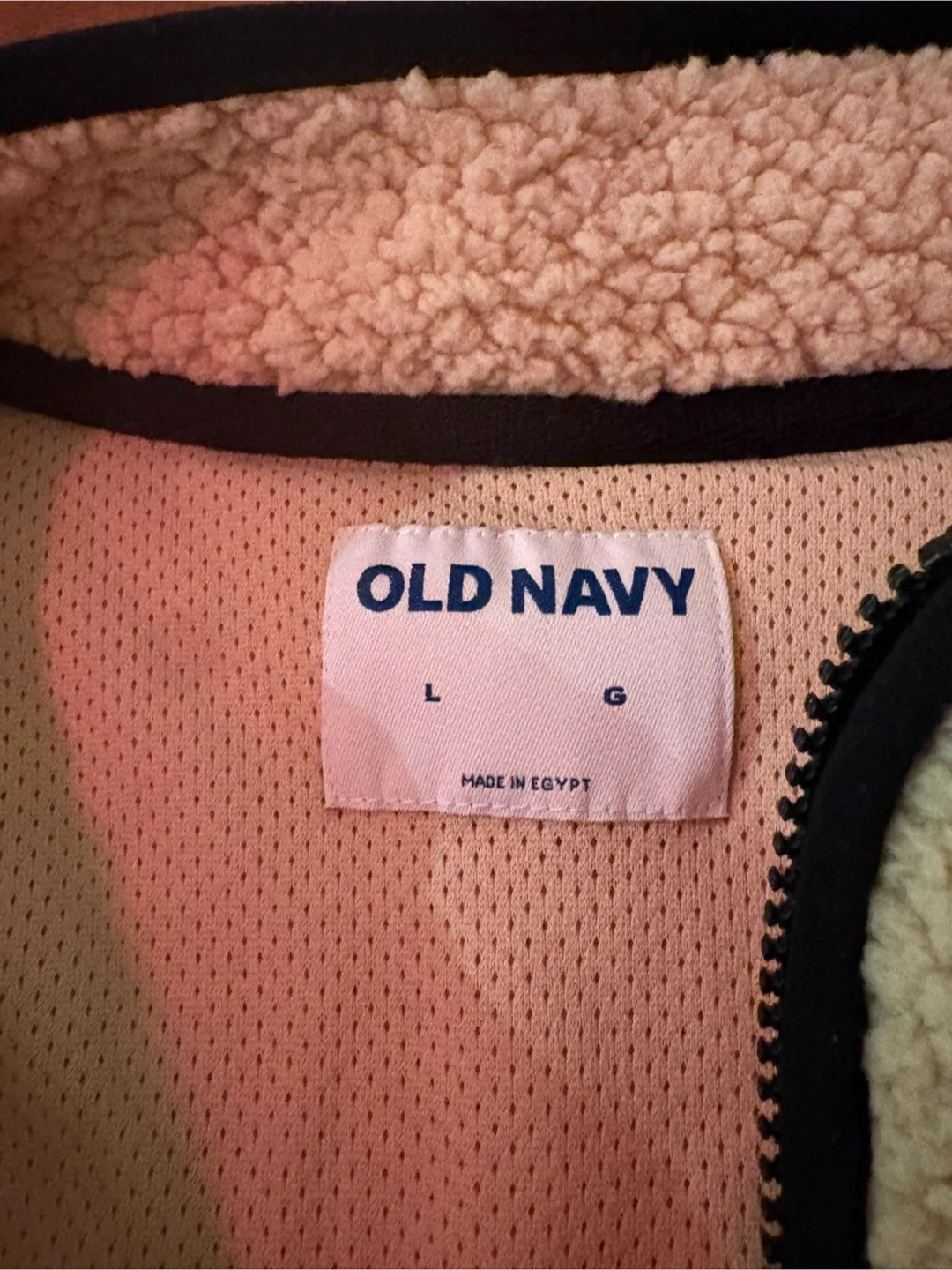 Old Navy Sherpa Vest Size L - photo 2