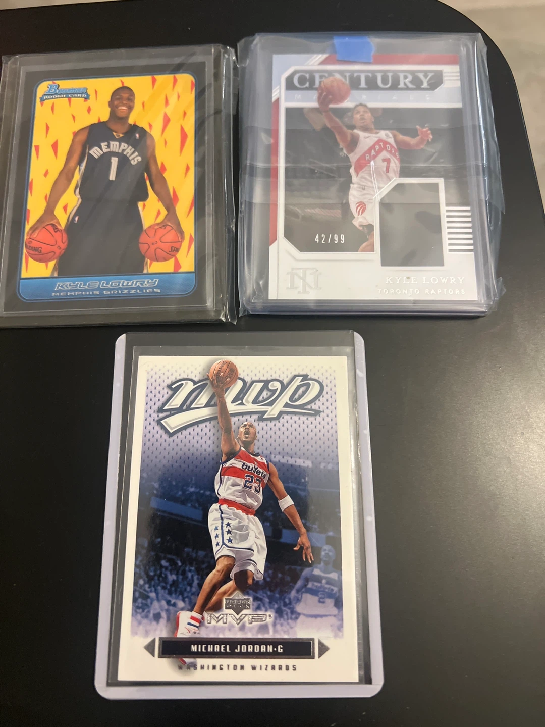 Kyle Lowry & Michael Jordan Basketball Cards Lot