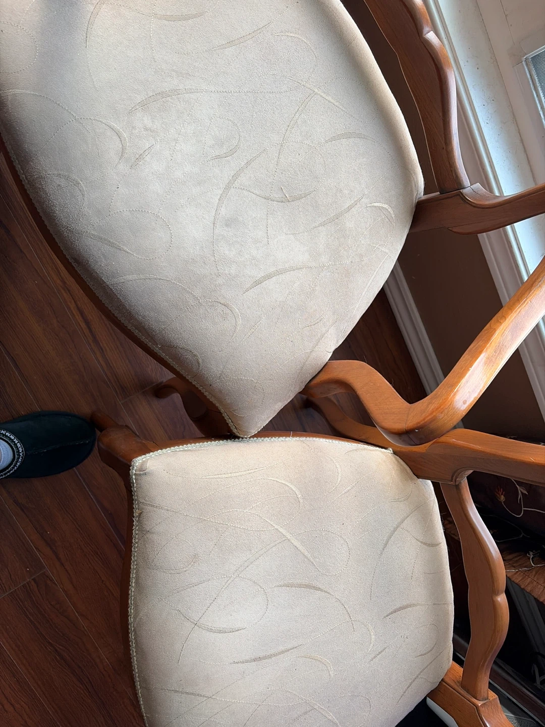 Pair of Upholstered Dining Chairs - photo 2