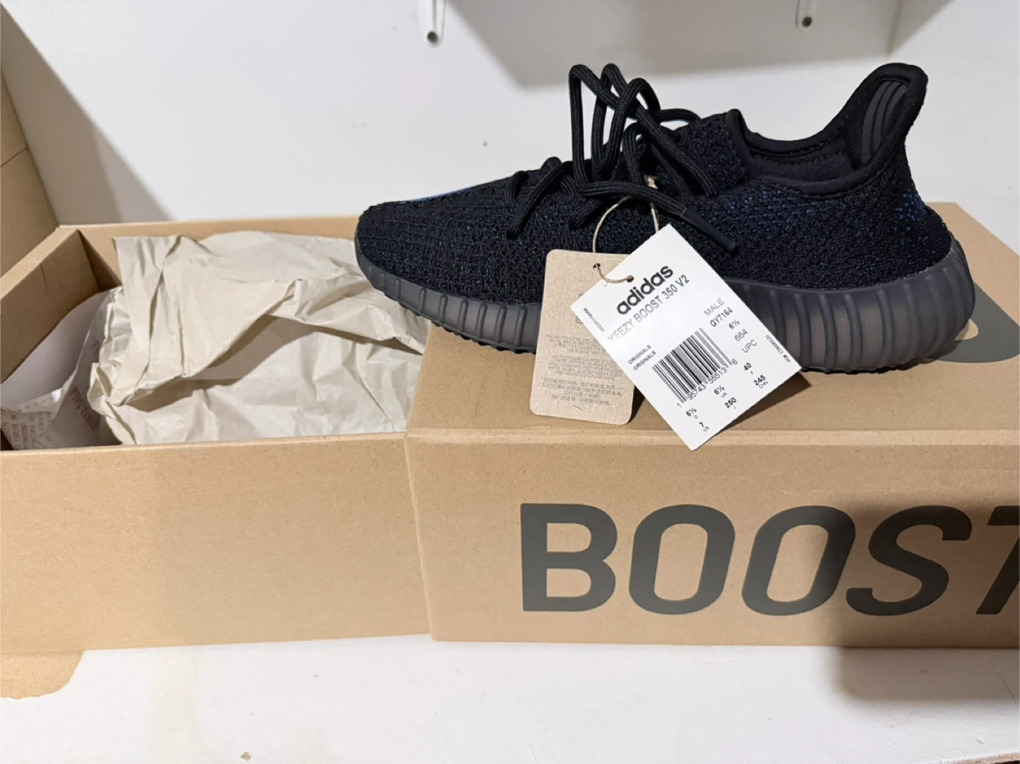 Adidas Yeezy Boost 350 V2 "Core Black" - photo 3