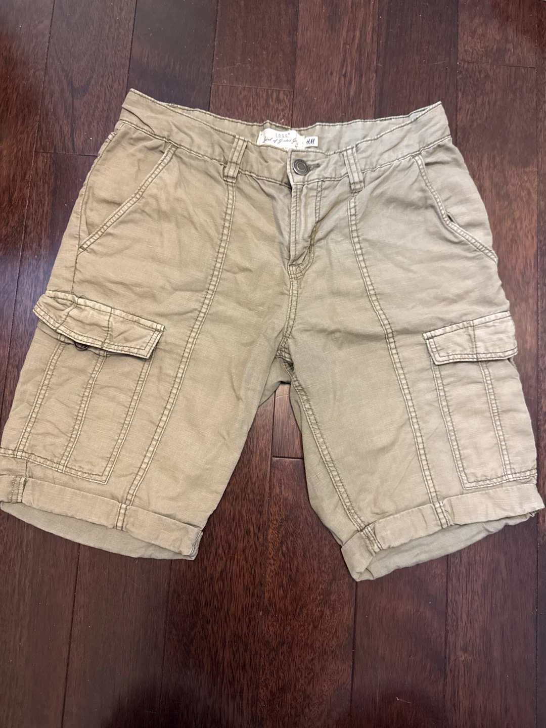 H&M L.O.G.G. Cargo Shorts - Size 4