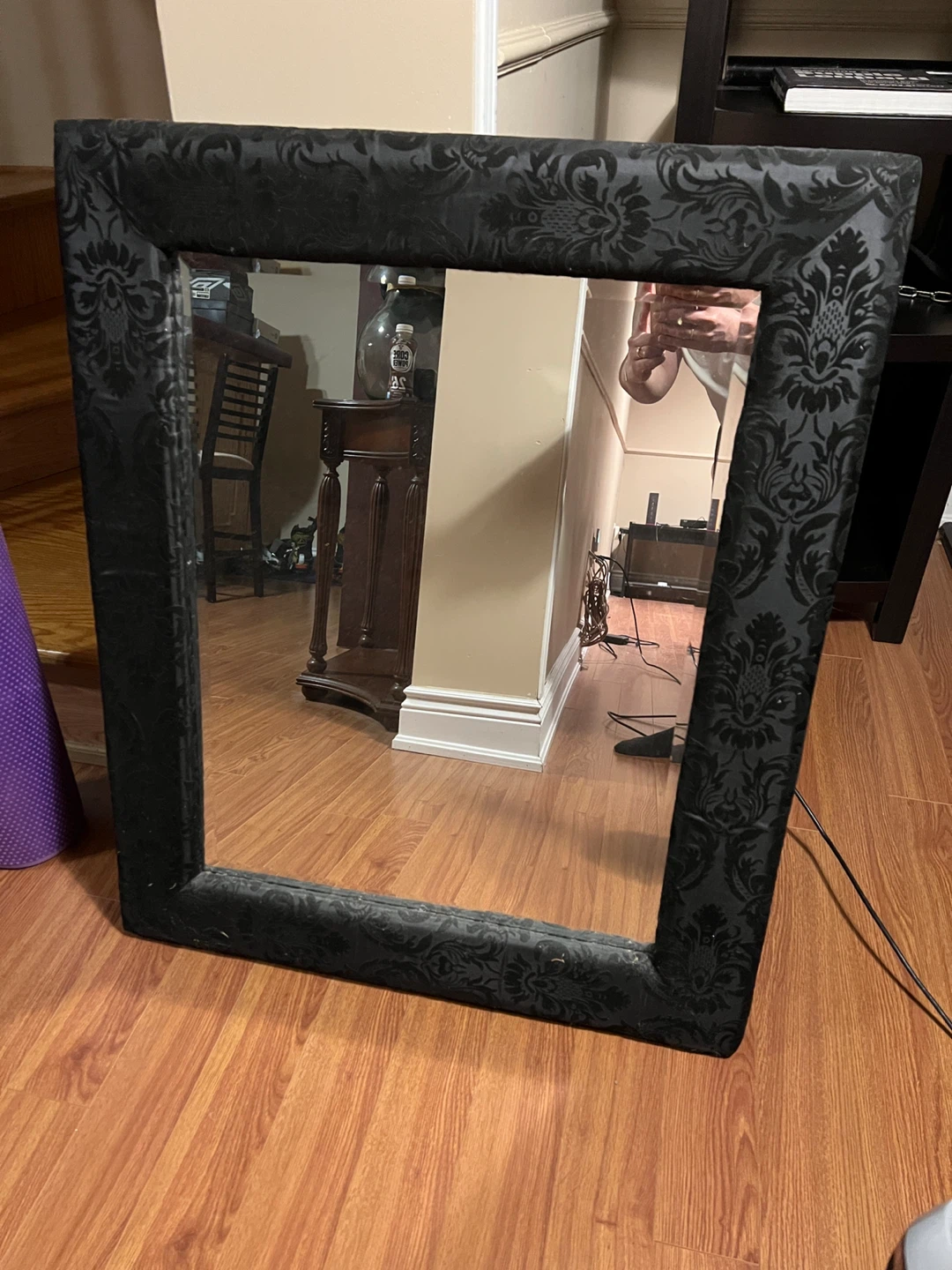 Black Decorative Wall Mirror