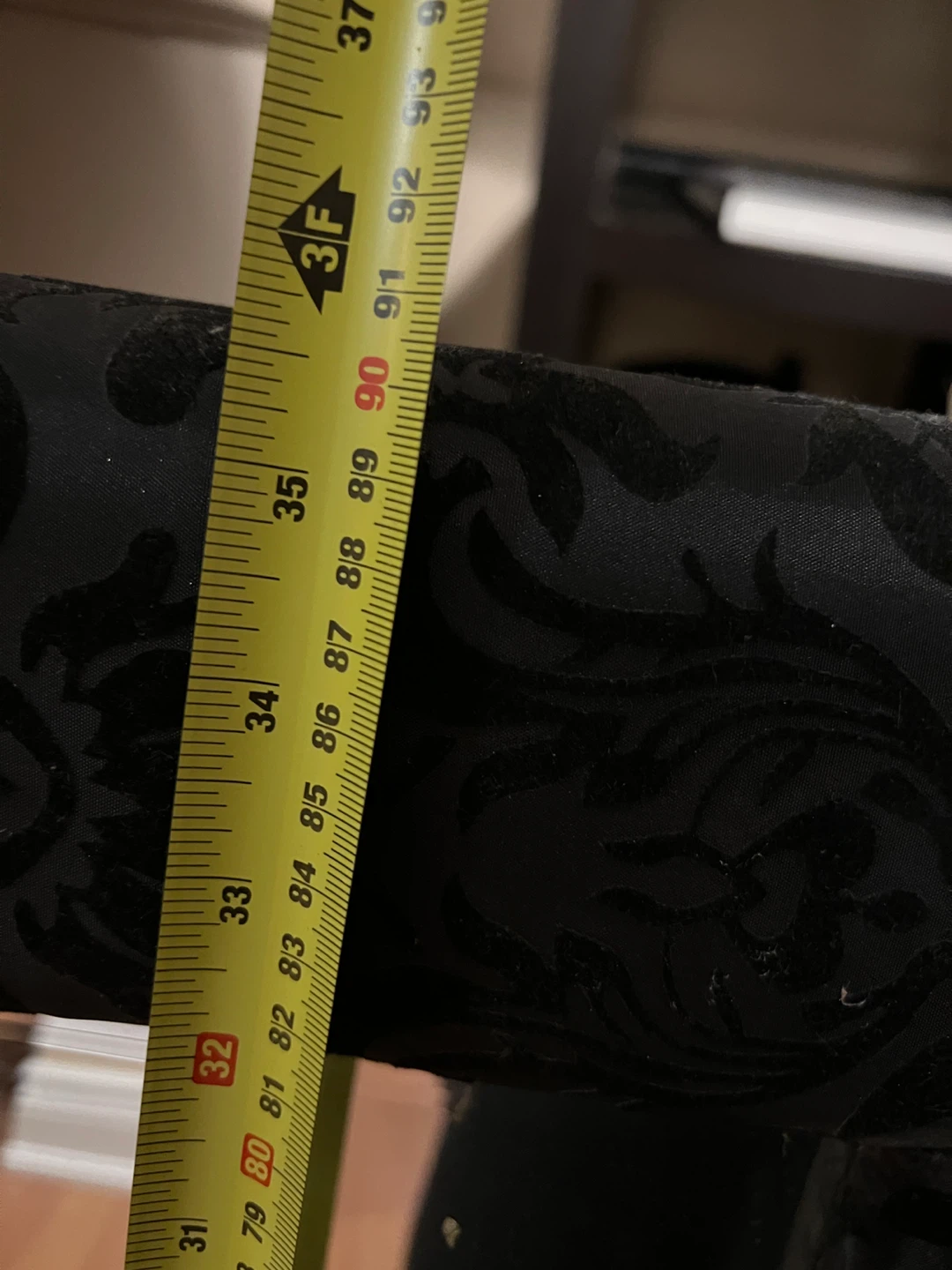 Black Decorative Wall Mirror - photo 3