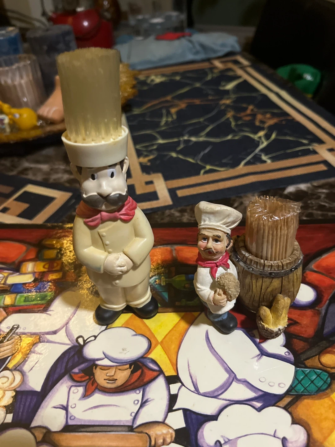 A set  of four  chef placemats - photo 2