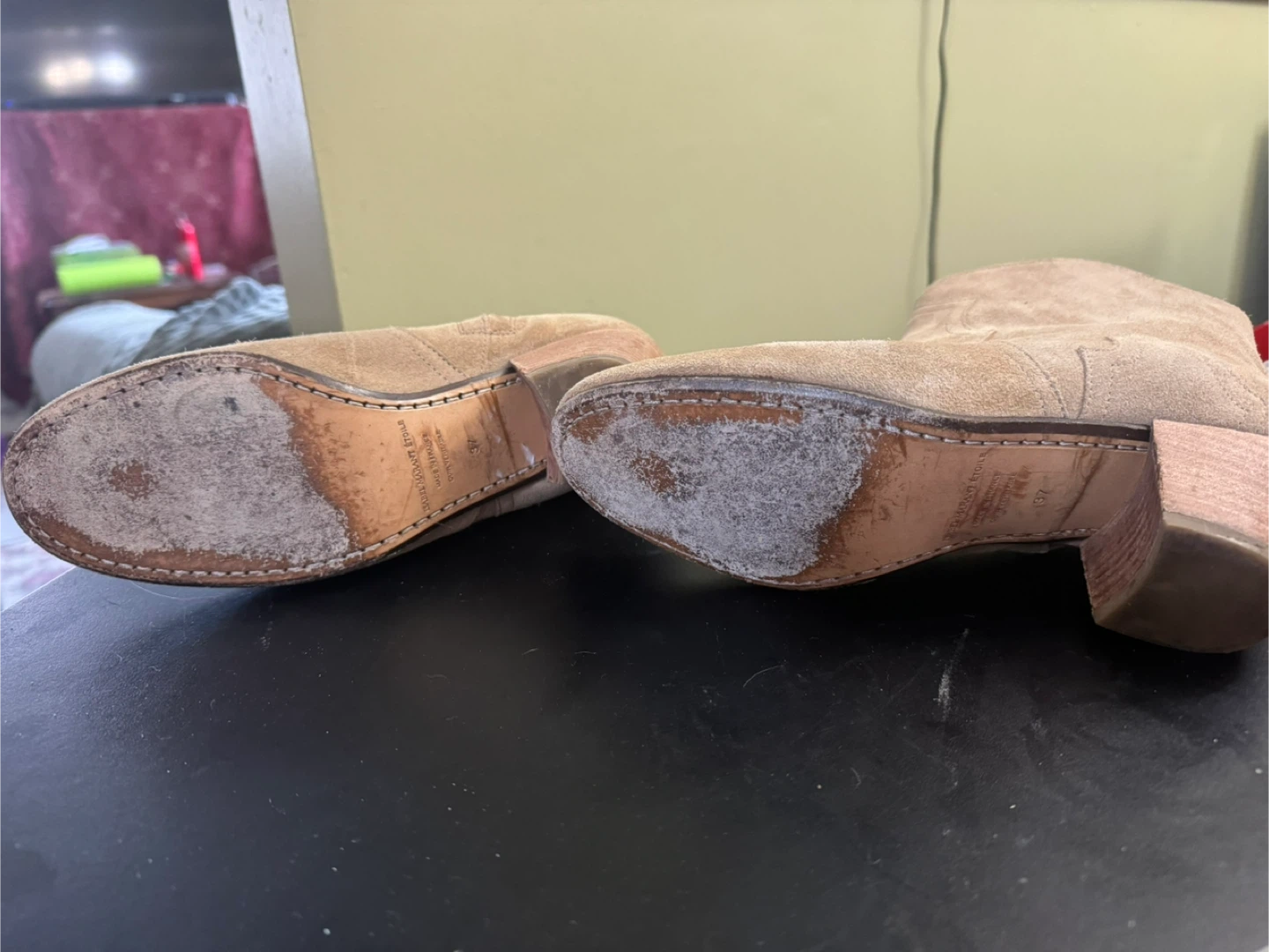 Isabel Marant Étoile Suede Ankle Boots Size 37 - photo 4