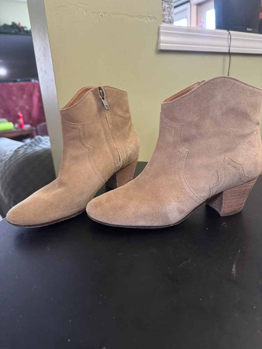 Isabel Marant Étoile Suede Ankle Boots Size 37 - photo 3