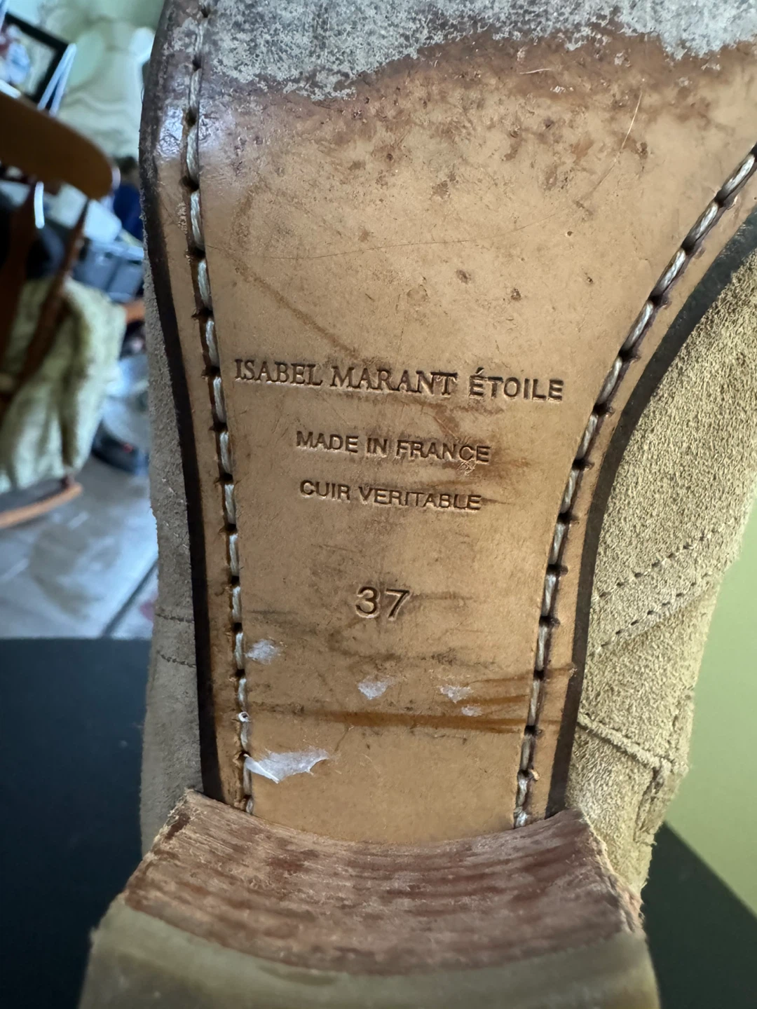 Isabel Marant Étoile Suede Ankle Boots Size 37 - photo 5
