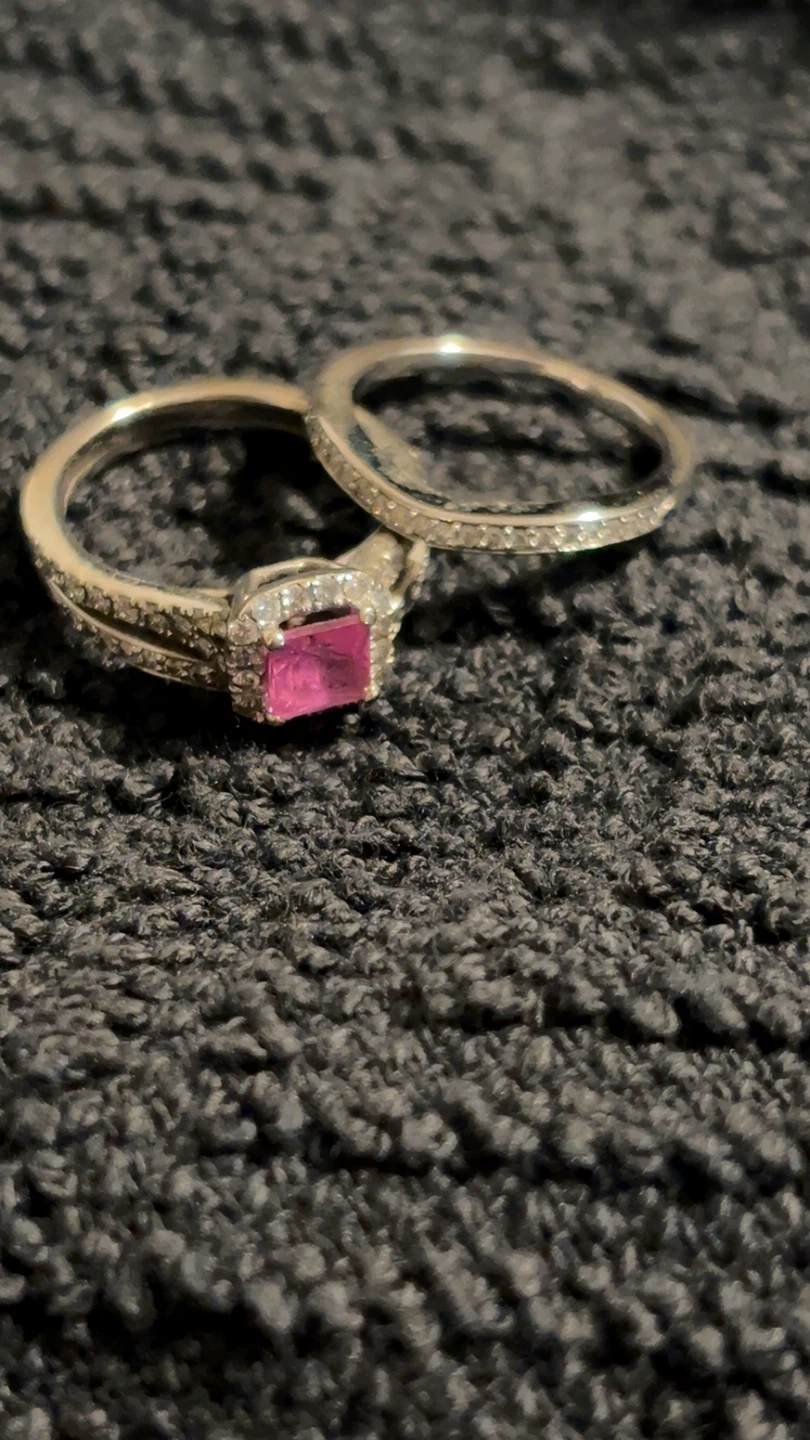 Wedding band set - photo 2