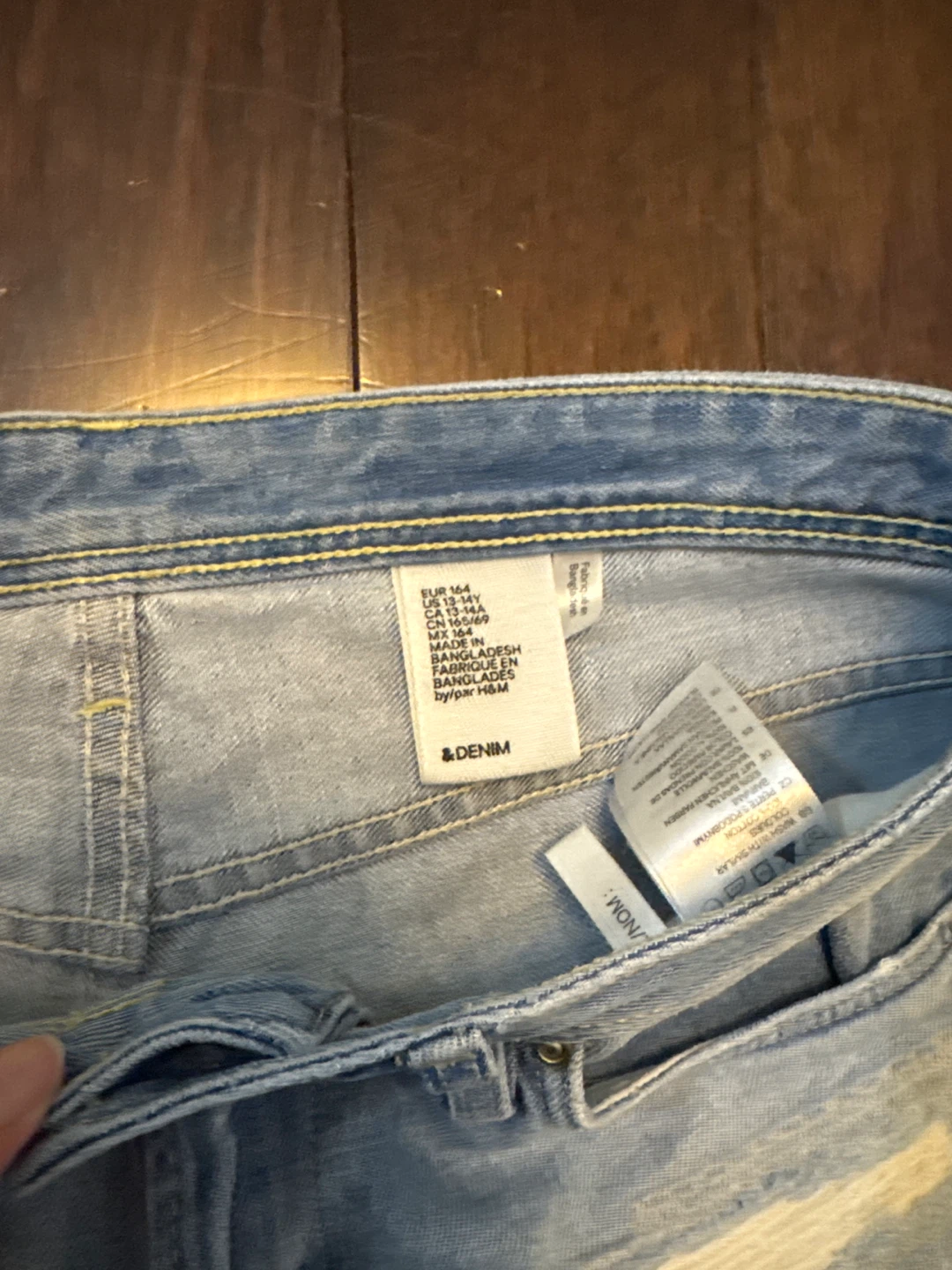 H&M Denim Shorts-  Size 13-14 - photo 3