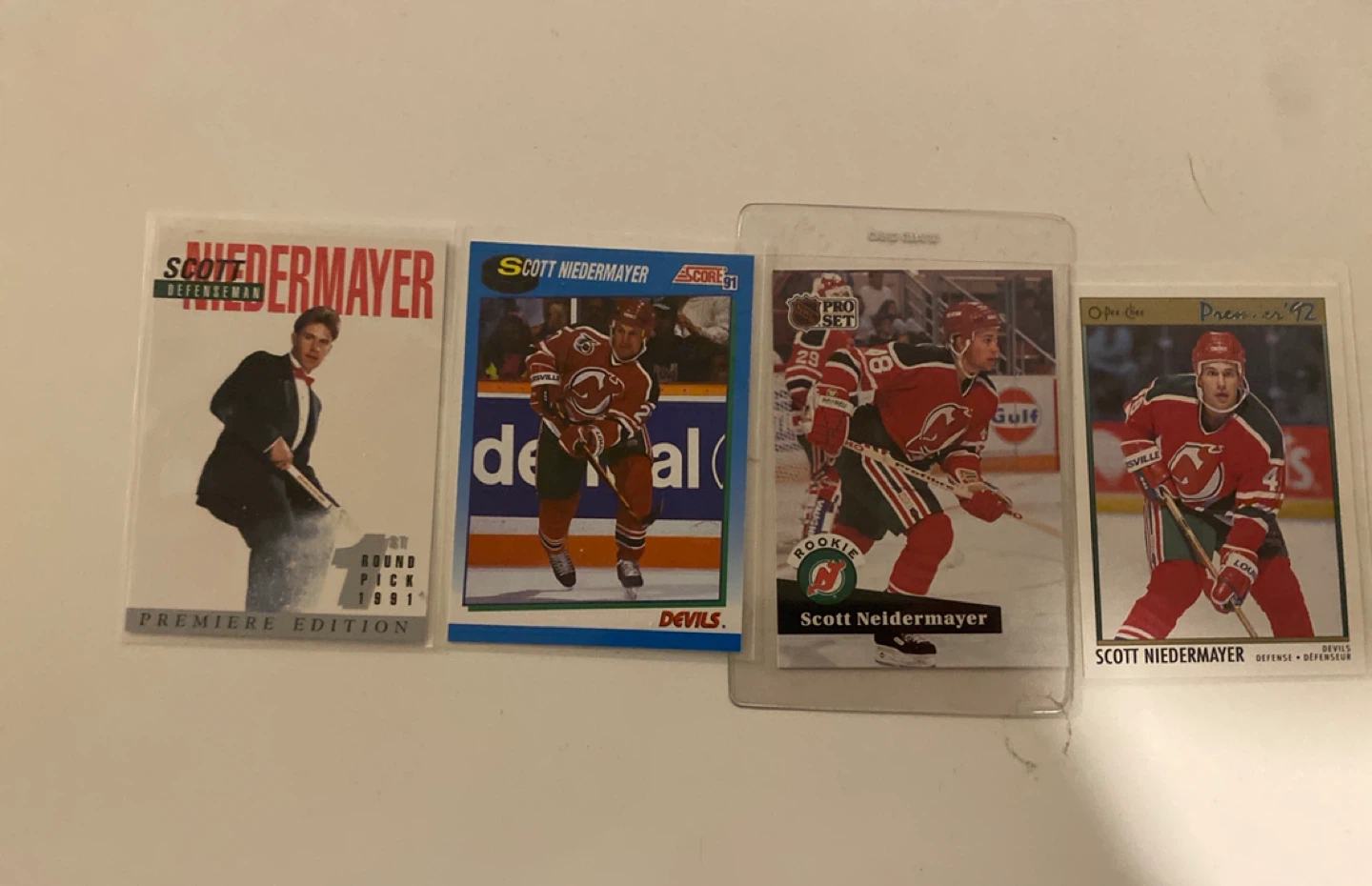 Scott Niedermayer Hockey Cards (4-Pack)