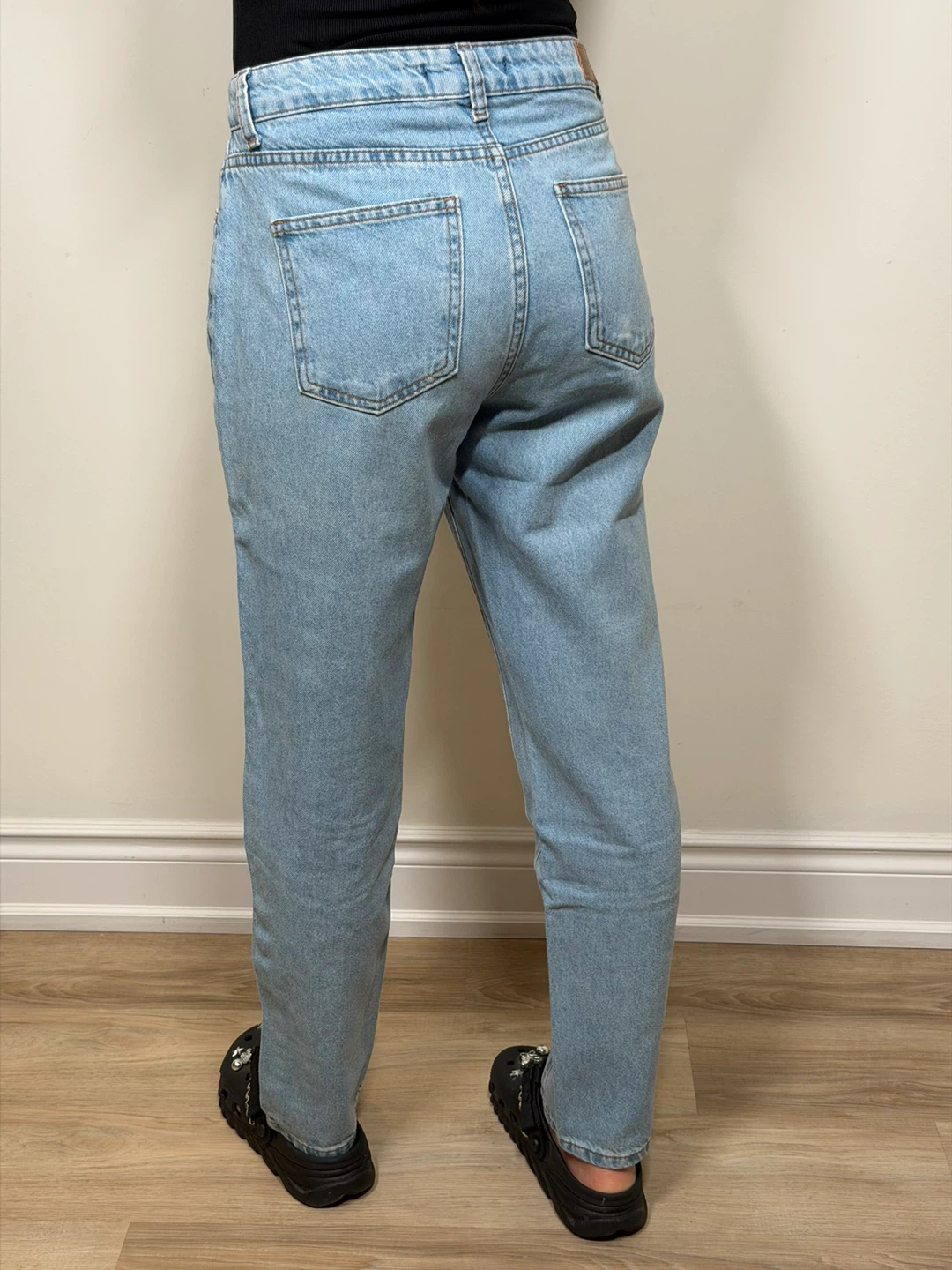 Denim jeans mom pants - photo 3