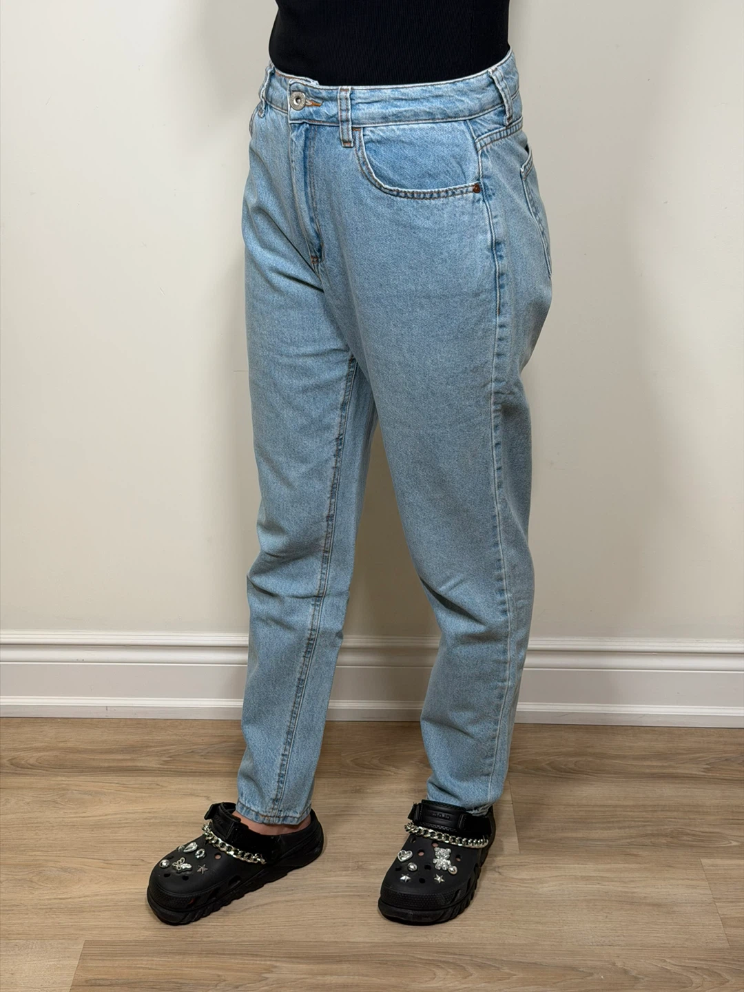 Denim jeans mom pants - photo 2