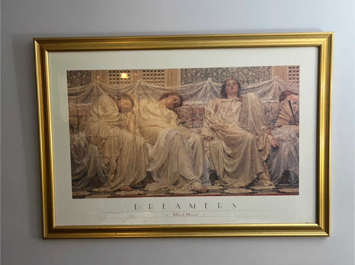 Dreamers Print by Albert Moore - photo 3