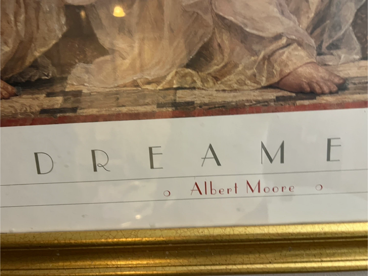 Dreamers Print by Albert Moore - photo 4