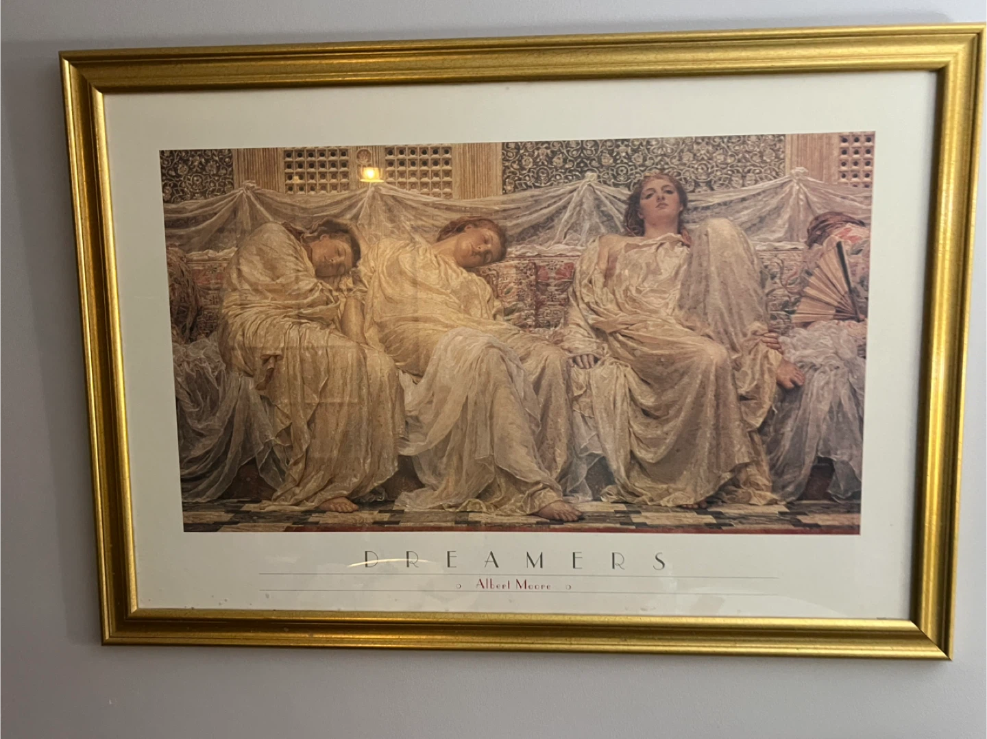 Dreamers Print by Albert Moore - photo 2