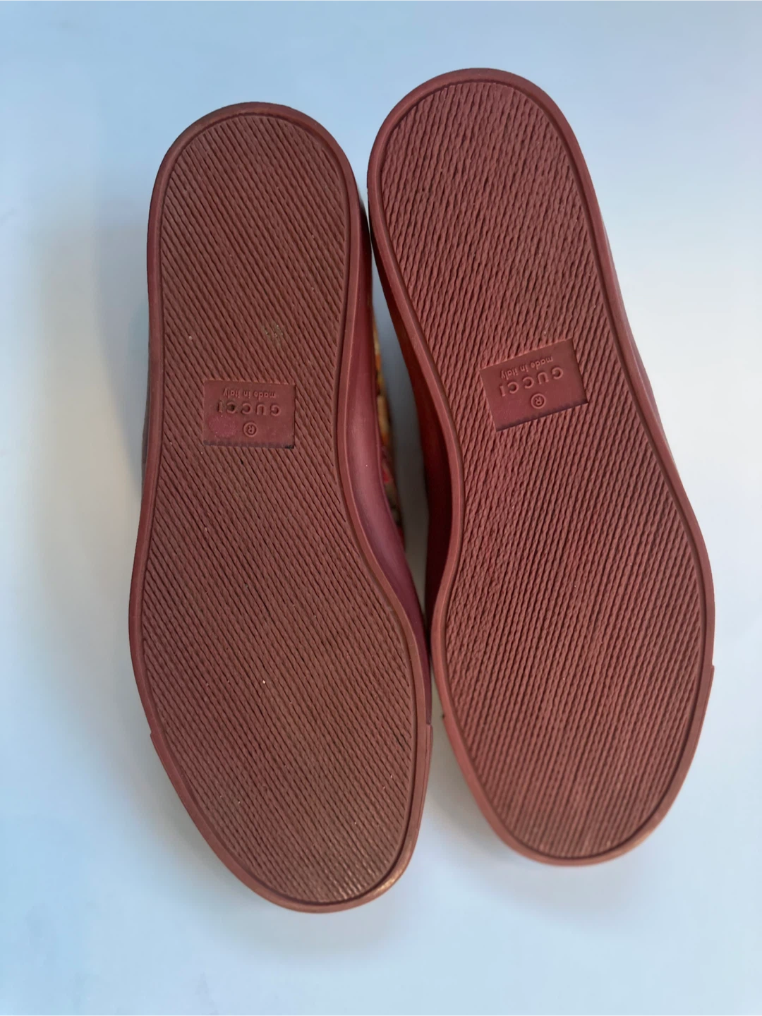 Authentic GUCCI Floral Slip-On Sneakers Sz. 7/EU 38 - photo 5