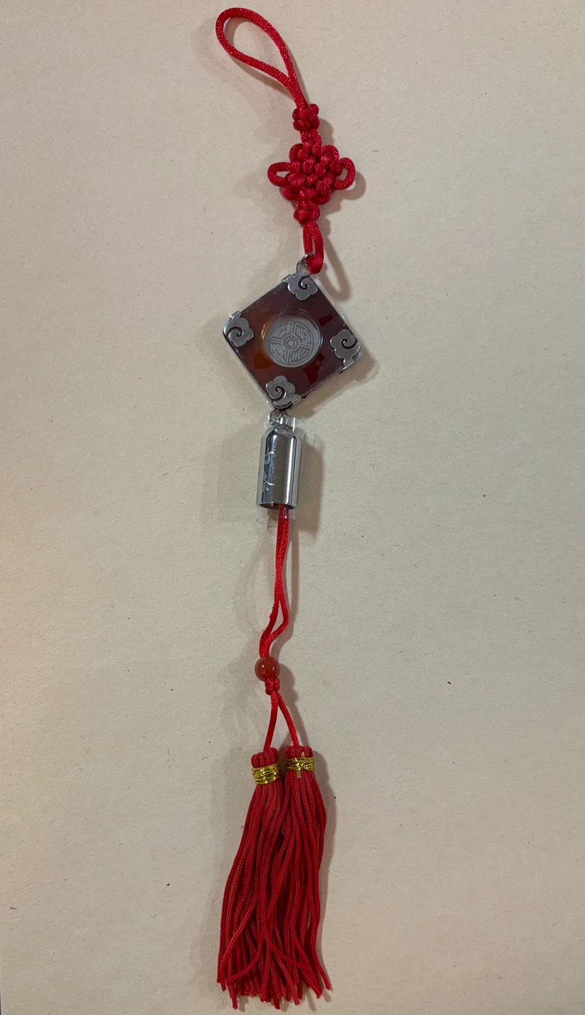 Infinitus Agate Wind Chime Pendant