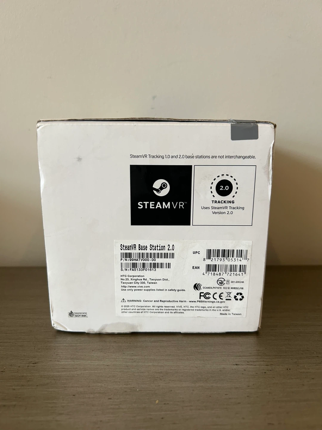 VIVEPRO StreamVR Base Station 2.0 - Brand New - photo 5