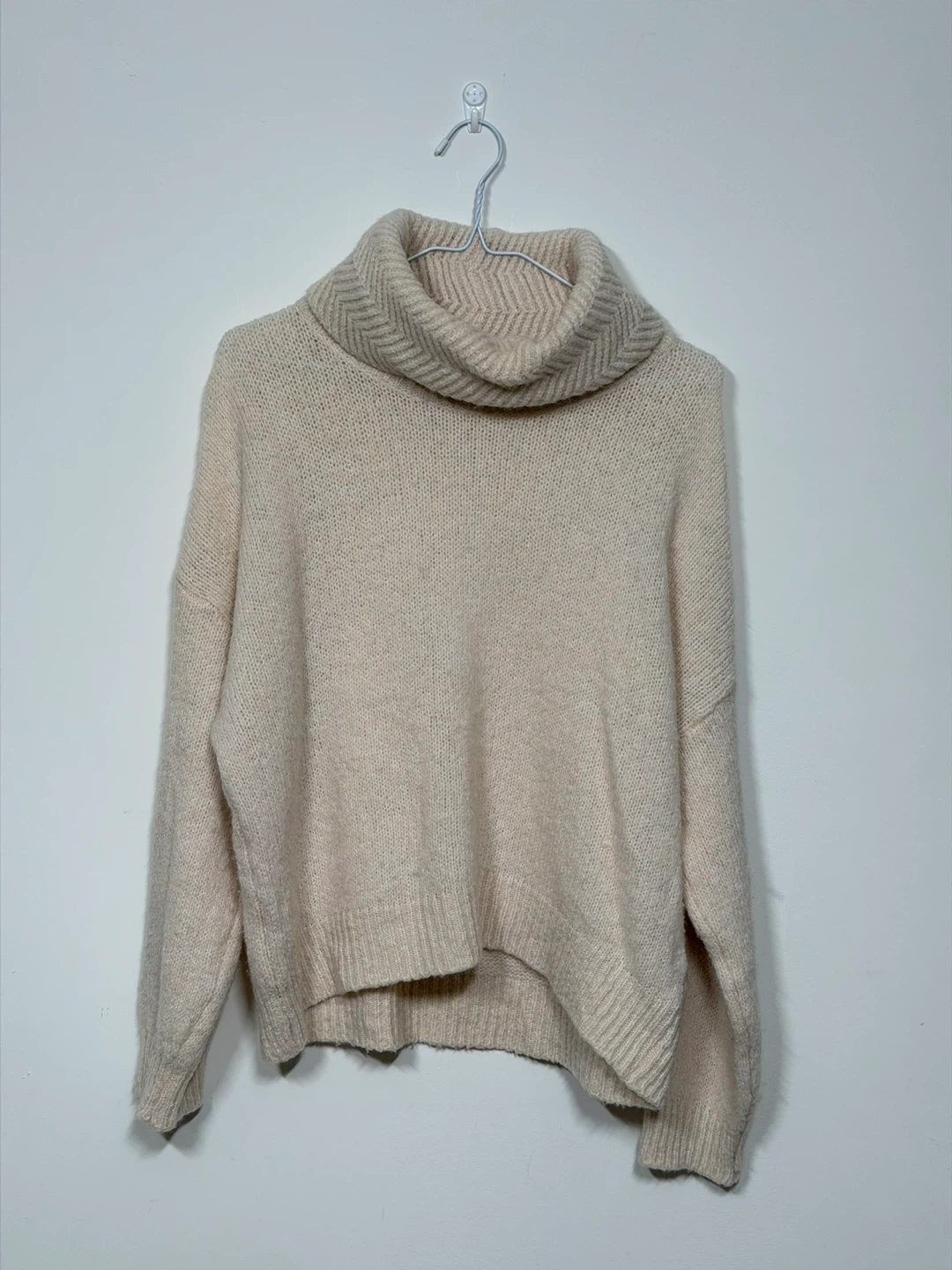 Beige Wool Sweater - photo 3