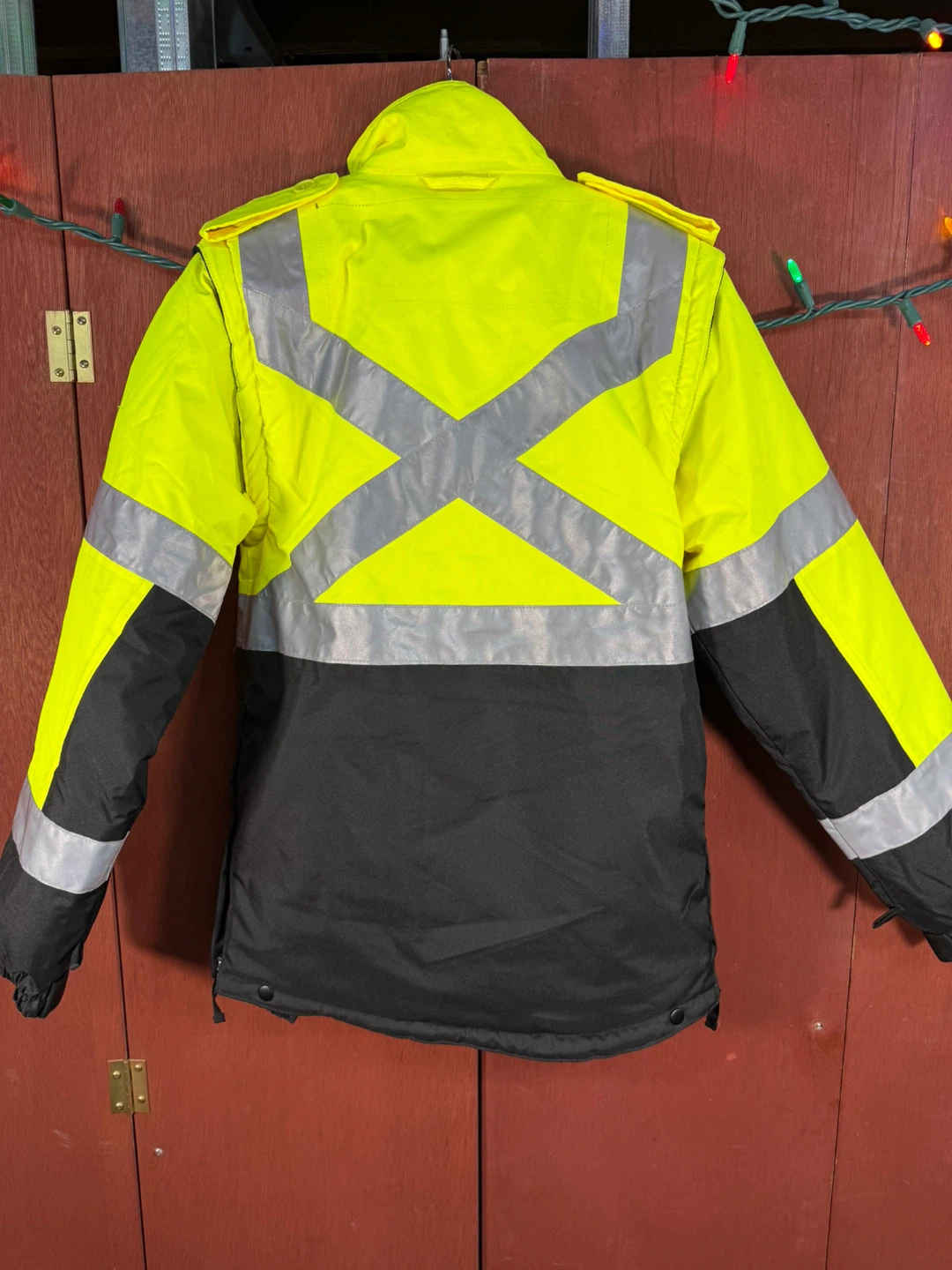 Men’s Gerber High Visibility Class 2 Safety Jacket 2 in 1 Sz XS - photo 3