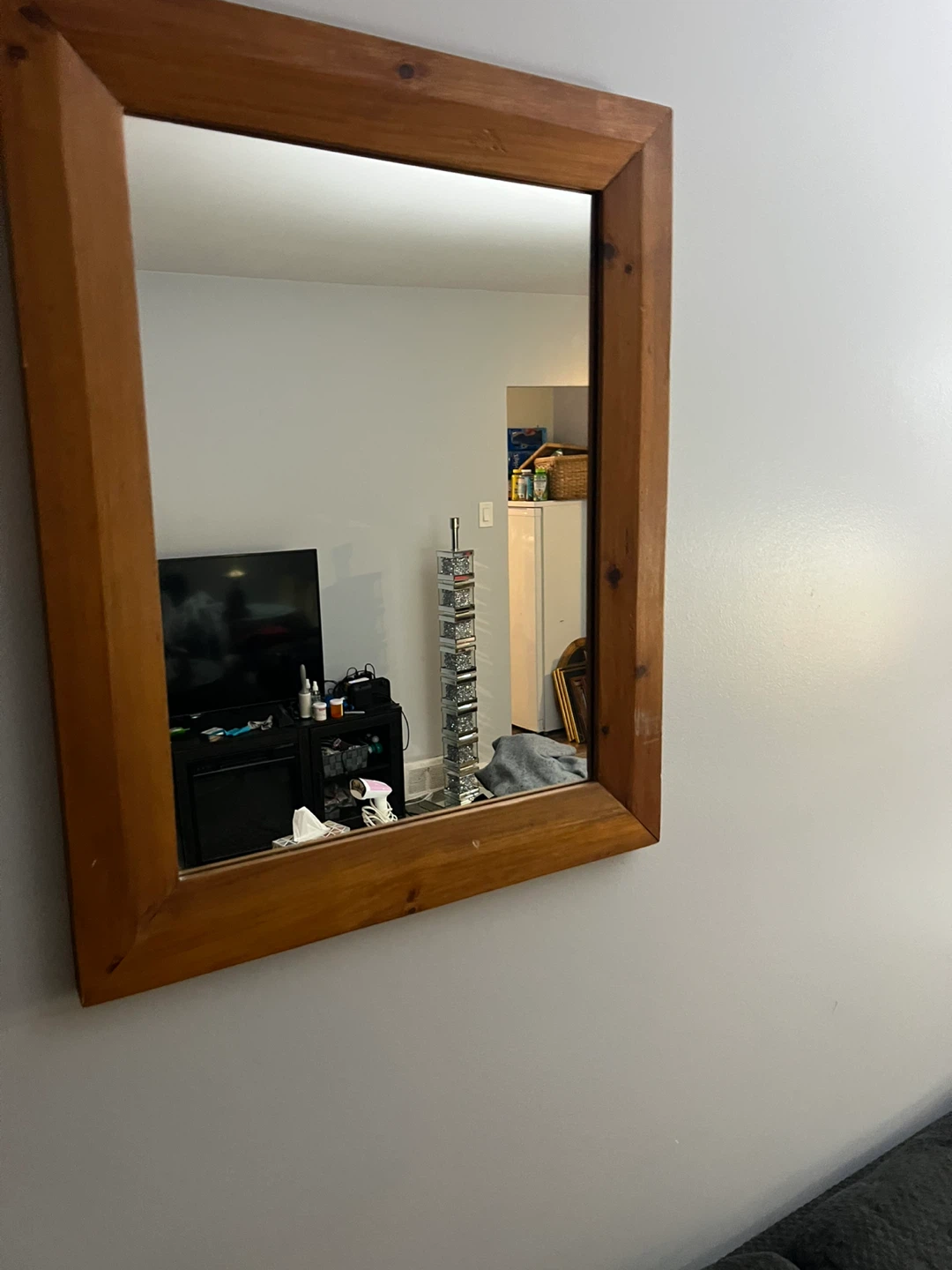 Wooden Framed Mirror