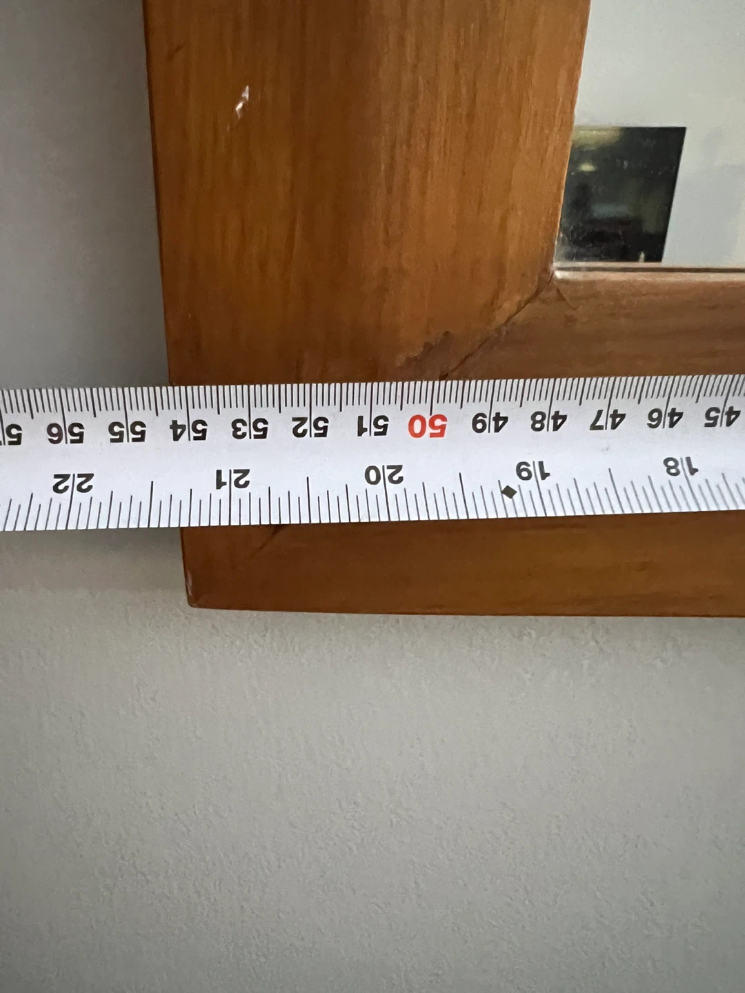 Wooden Framed Mirror - photo 5