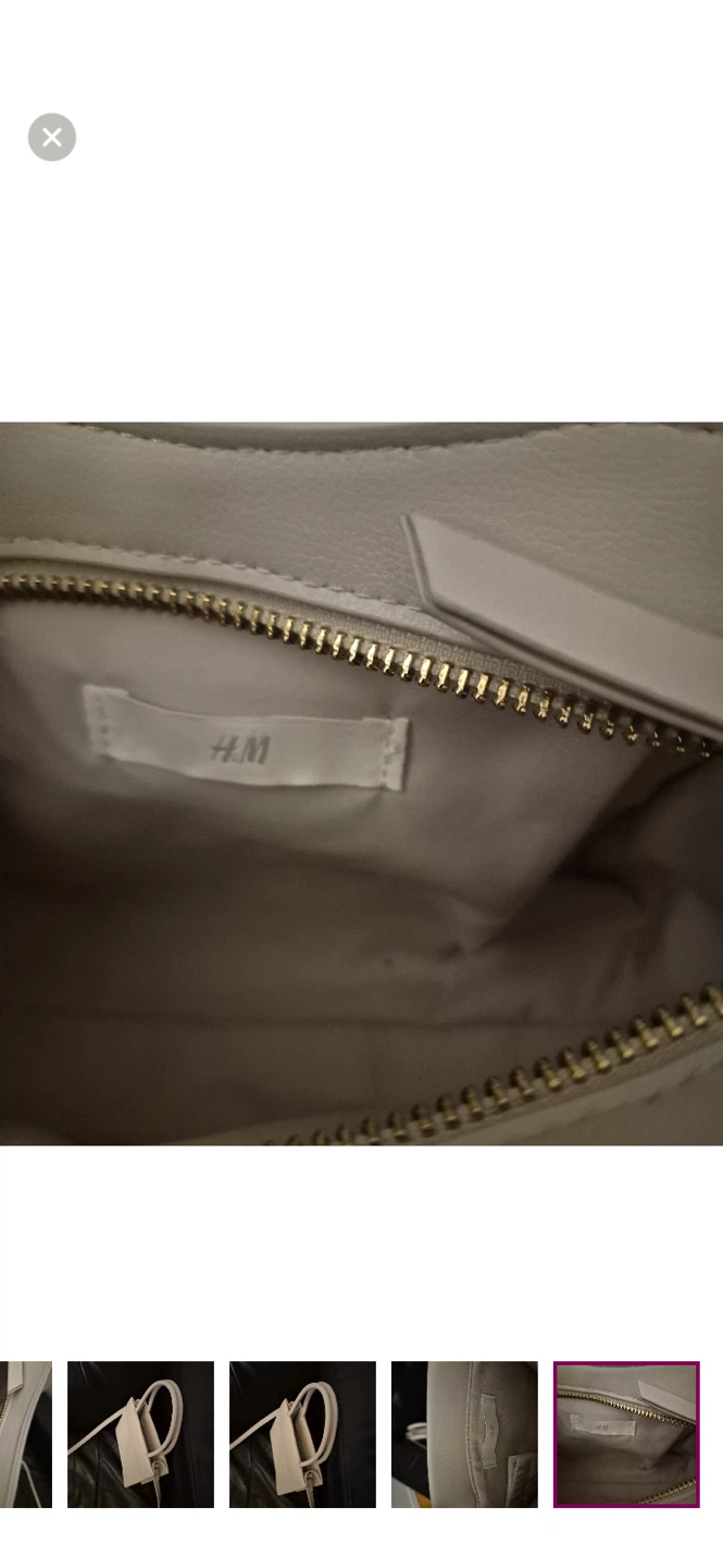 White Faux Leather Handbag Set - photo 5