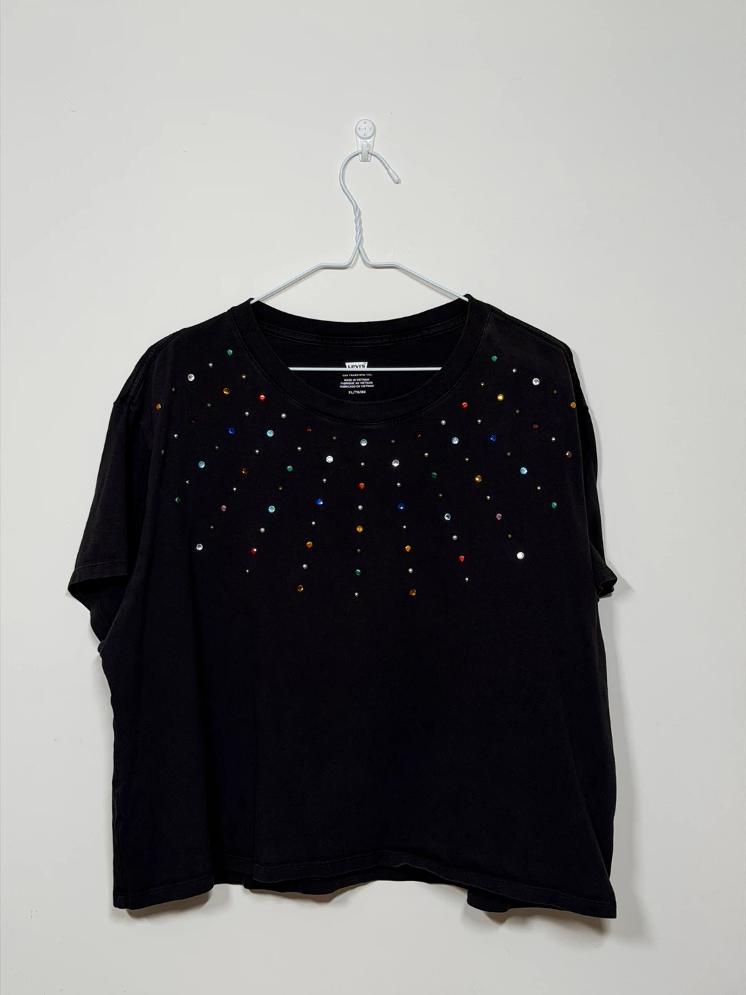 Levi’s Cropped Top with Rhinestones - photo 2