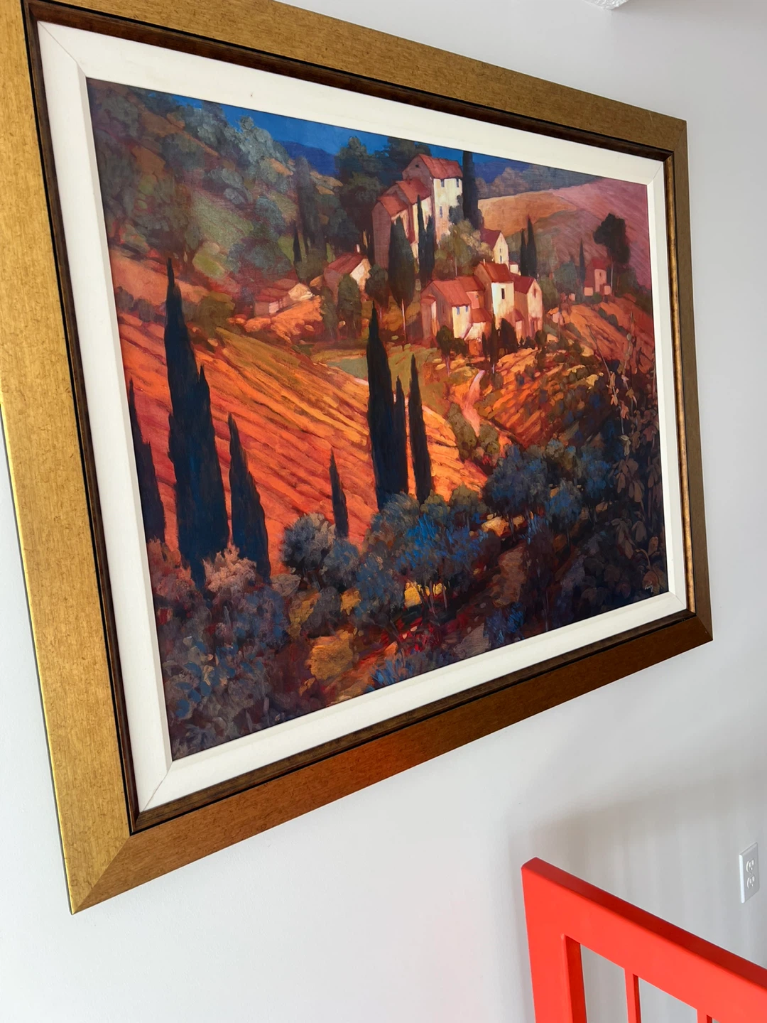 Framed Landscape Painting - photo 3