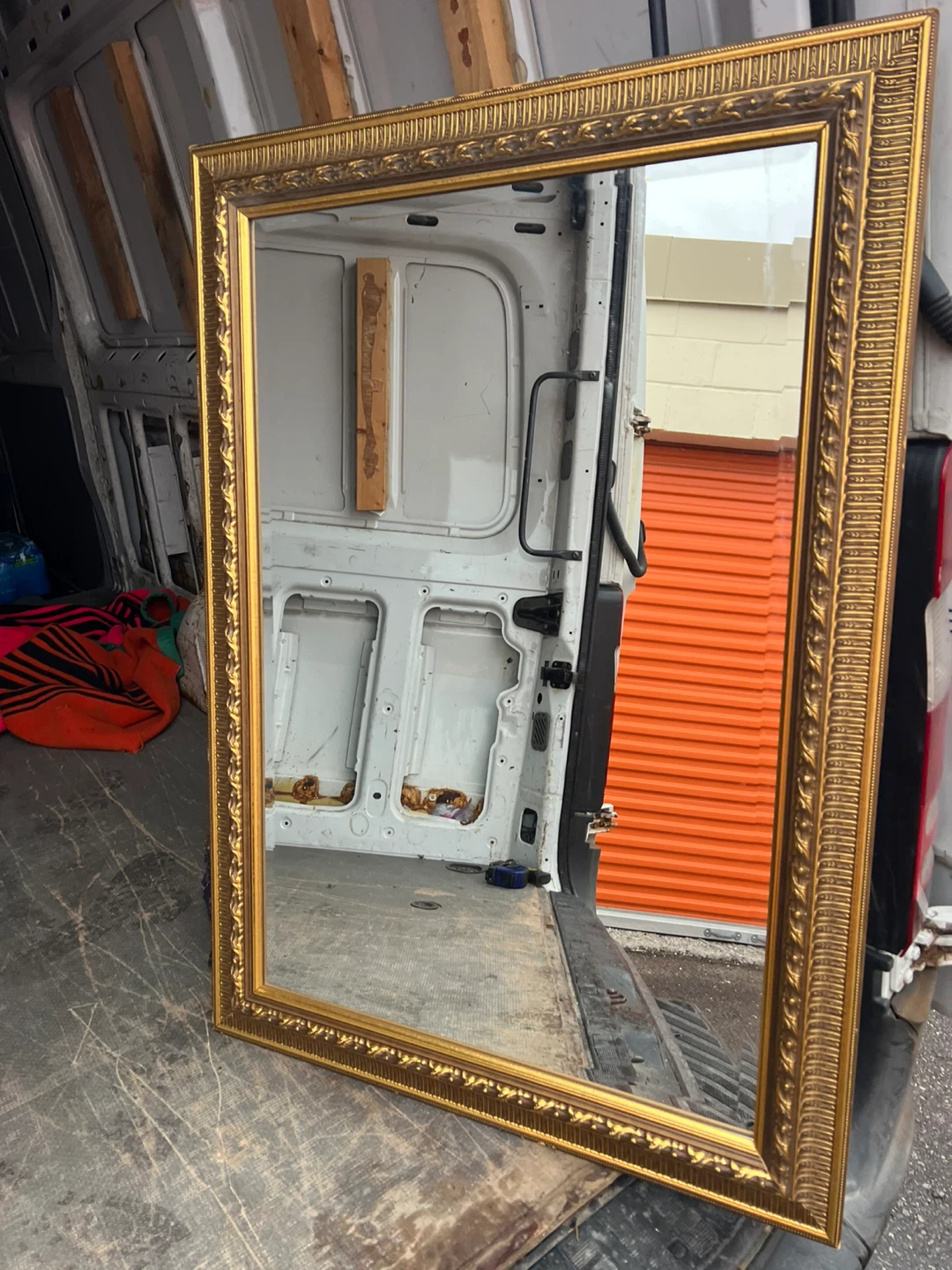 Ornate Gold Framed Mirror - photo 5