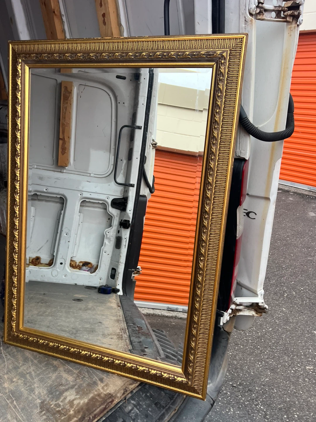 Ornate Gold Framed Mirror - photo 4