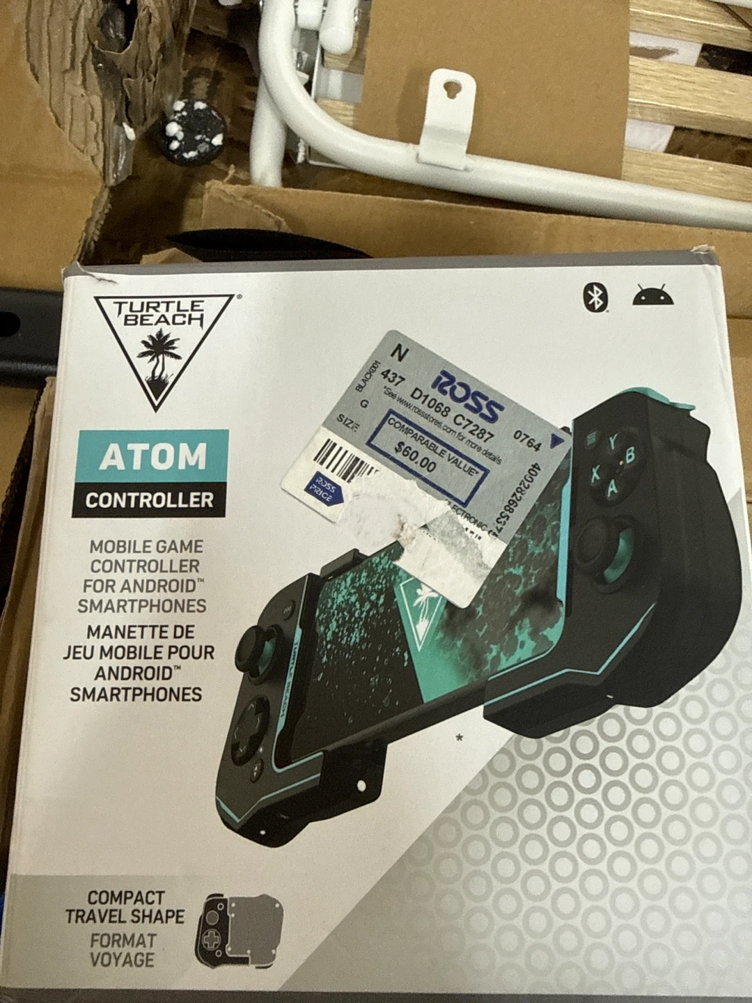 Turtle Beach Atom Mobile Game Controller for Android Smartphones - photo 2