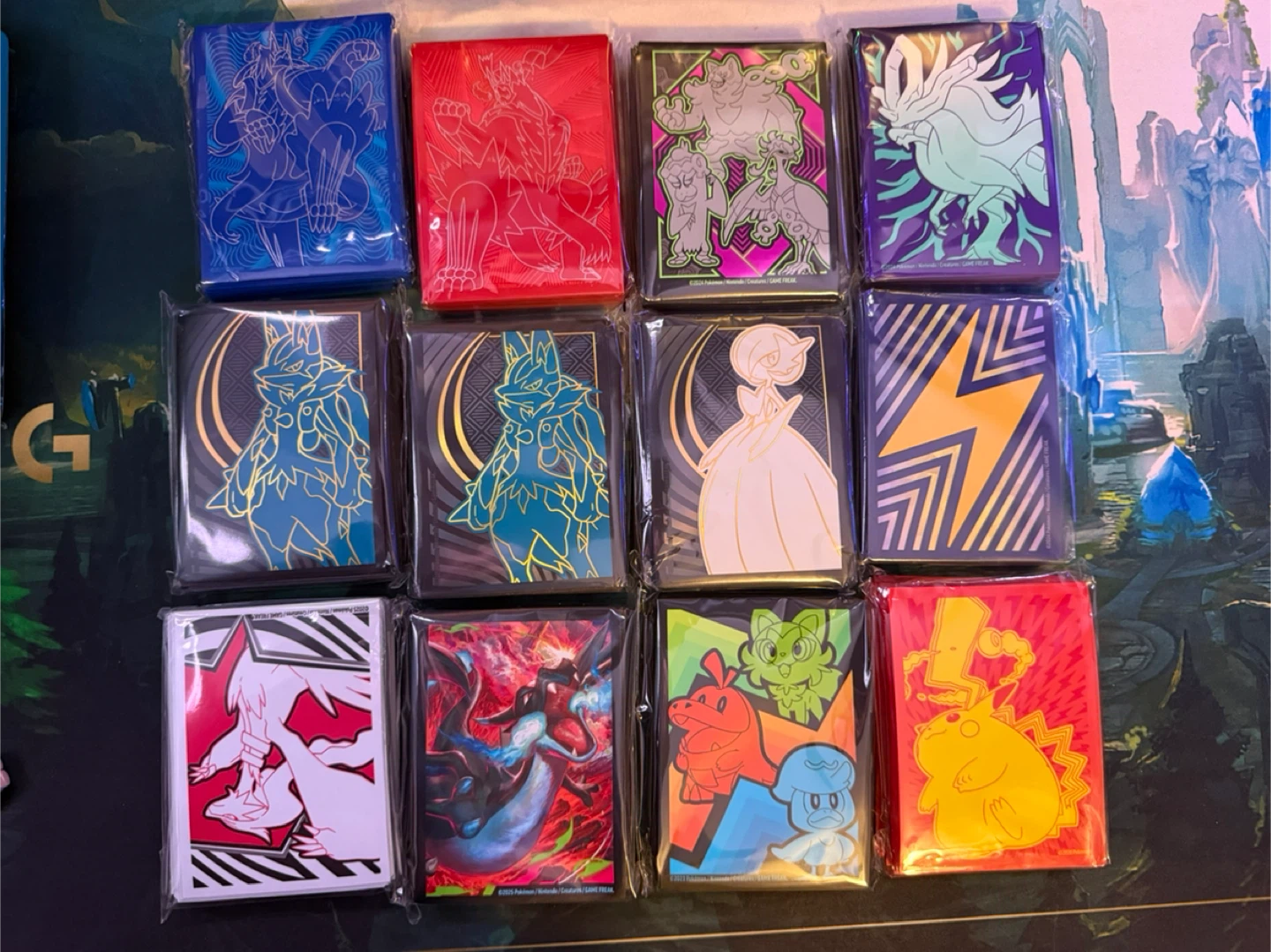 Pokemon Card Sleeves and Deck Box