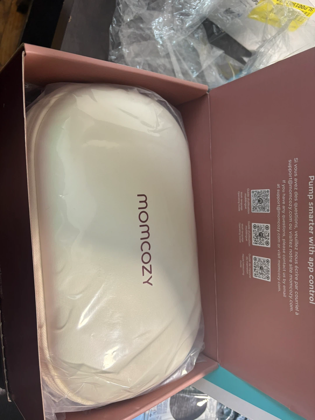 Momcozy M5 Smart Wearable Breast Pumps - photo 2