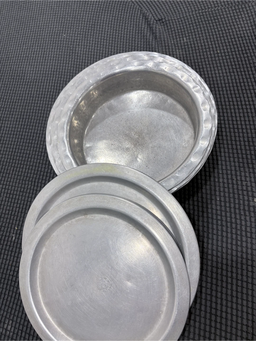 Set of 3 Aluminum Serving Bowls