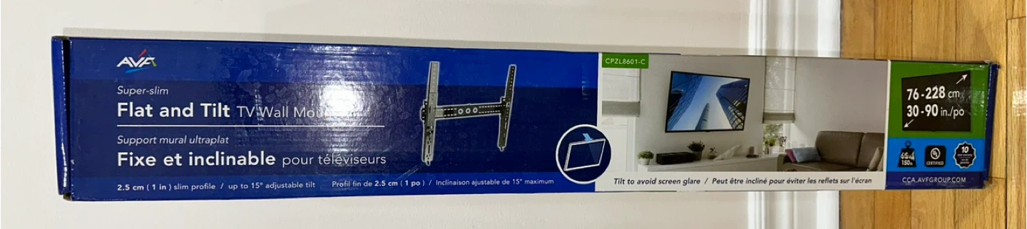 AVA Super-slim Flat and Tilt TV Wall Mount 🥕 - photo 3