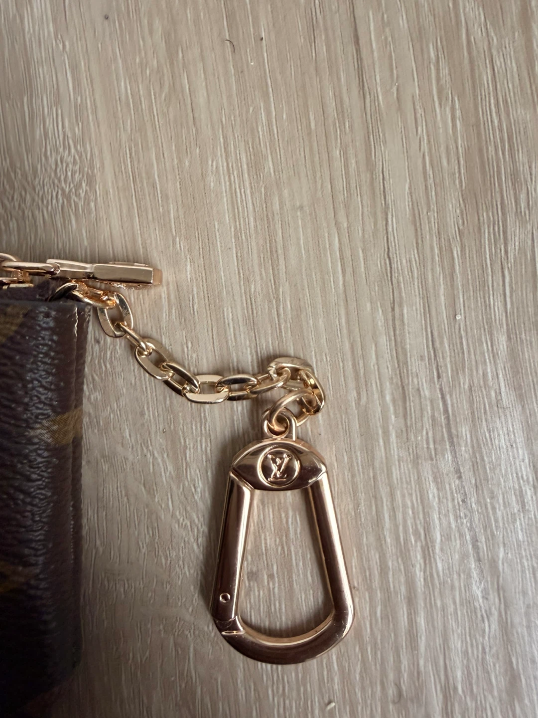 Louis Vuitton Monogram Pouch with Keyring - photo 3