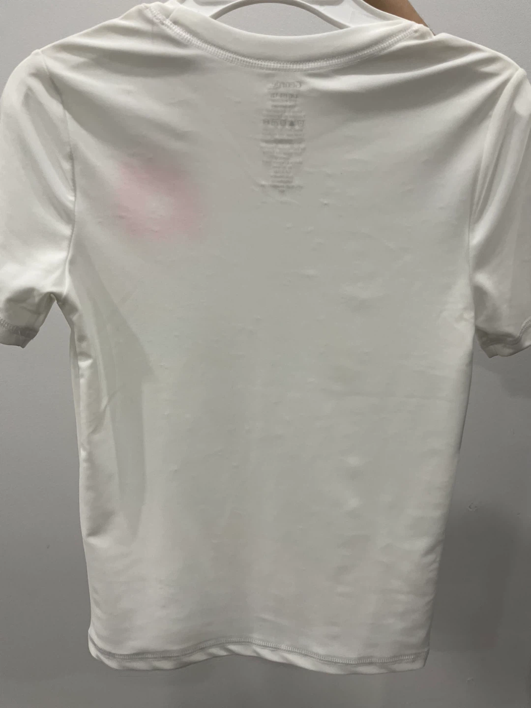 White Rash Guard Swim Shirt size 10-12 - photo 3