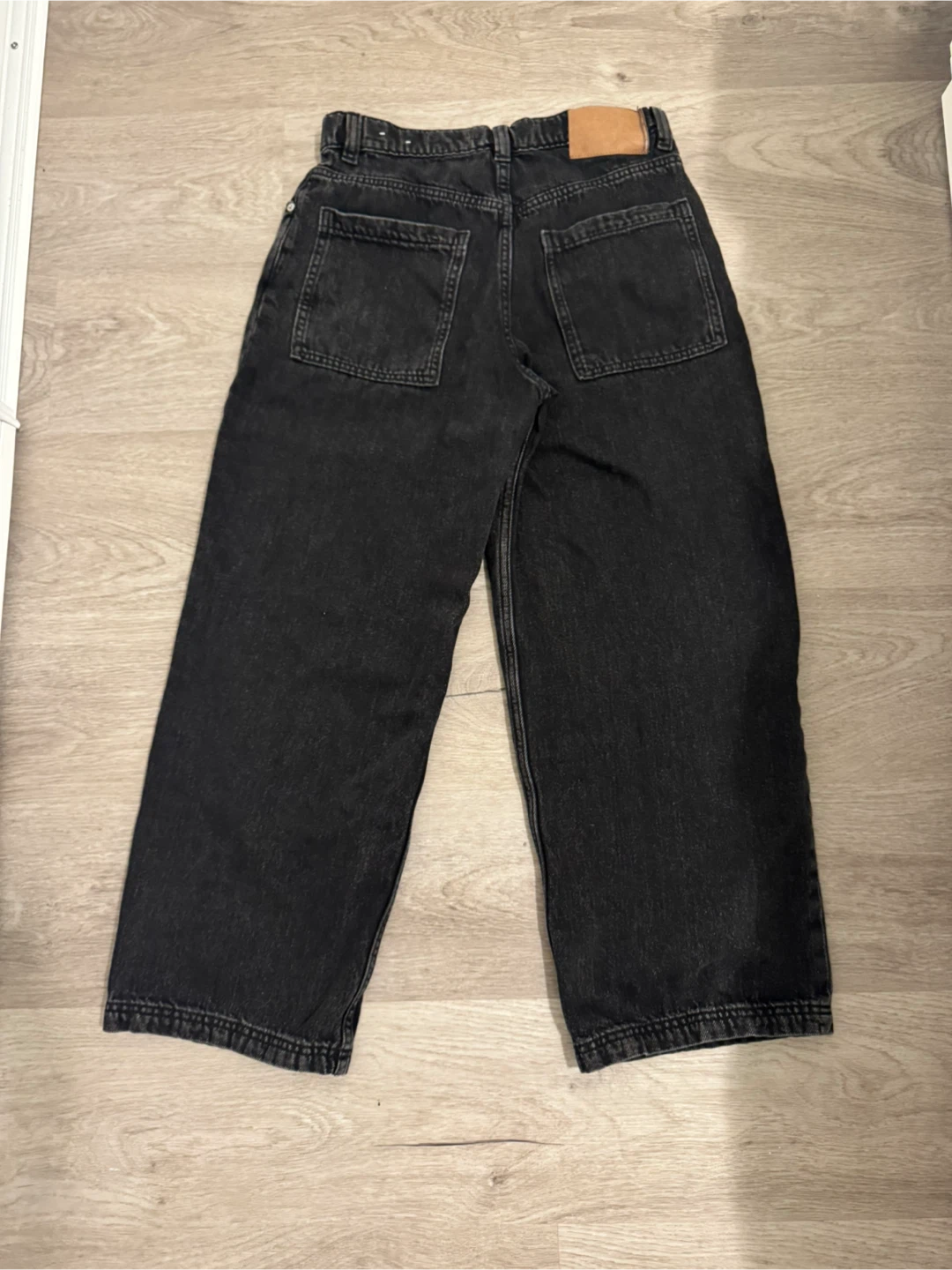 Zara Black Denim Jeans - 13-14 Years - photo 2