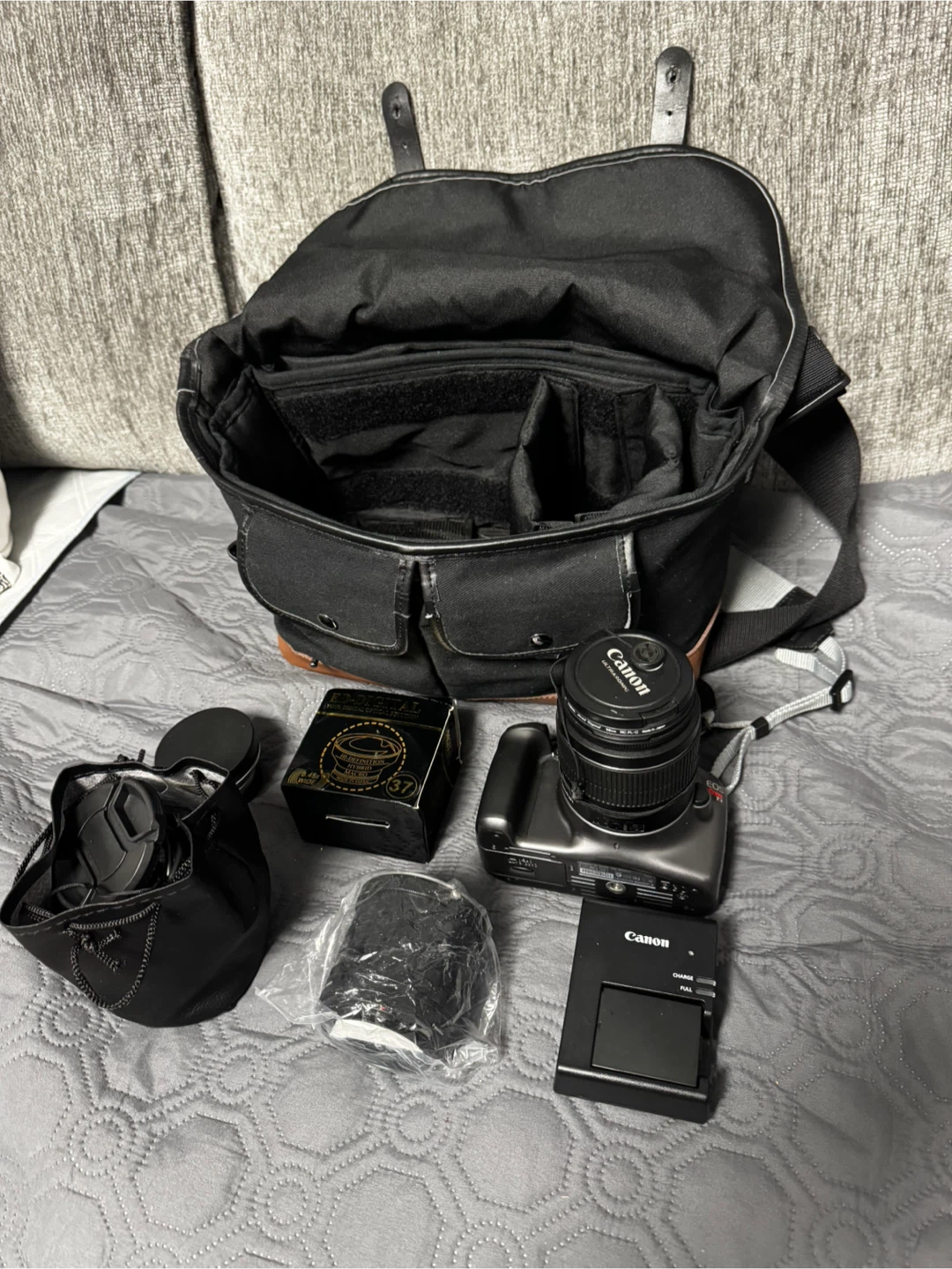 Canon EOS Rebel T3 Digital Camera with Bag and Accessories