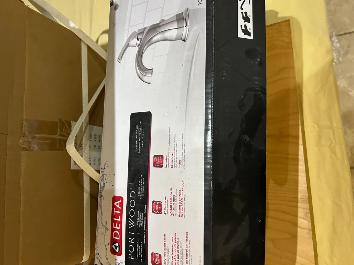 Delta Portwood Single Handle Centerset Bathroom Faucet
