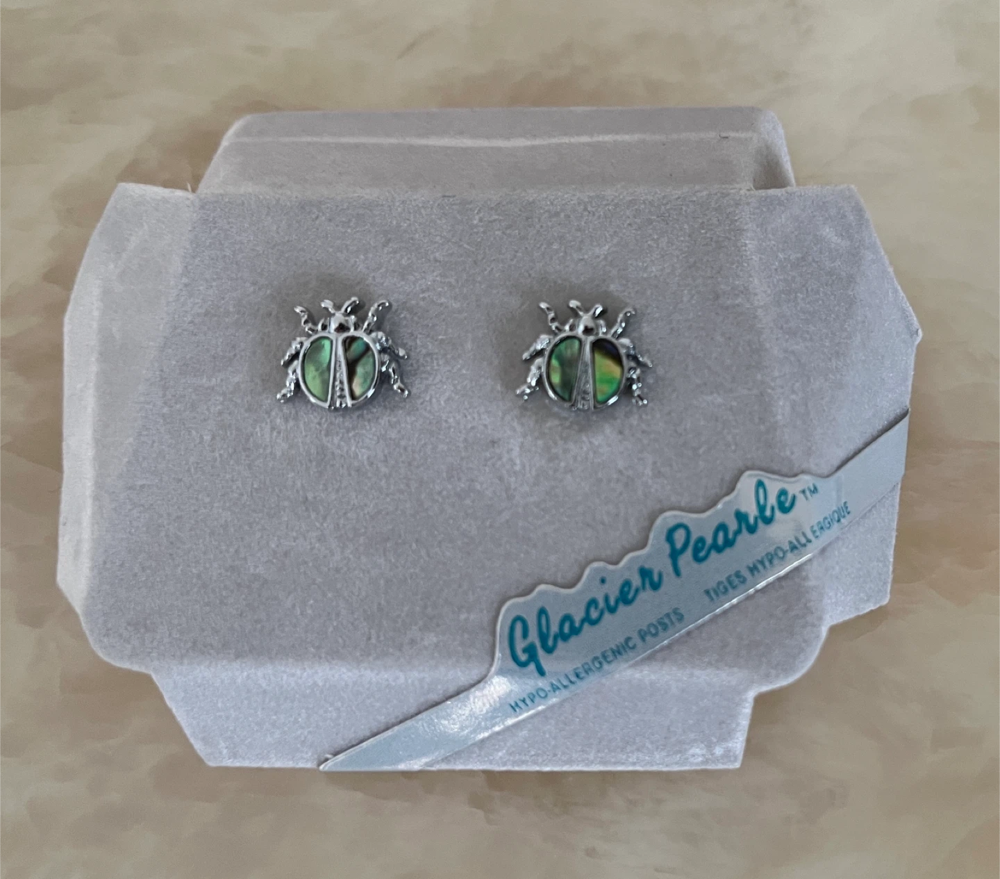 Glacier Pearle Ladybug Earrings - photo 2