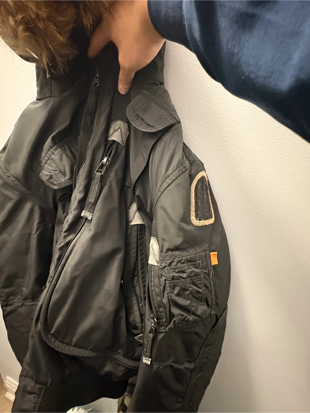 Parajumpers Black Winter Jacket - Small - photo 2